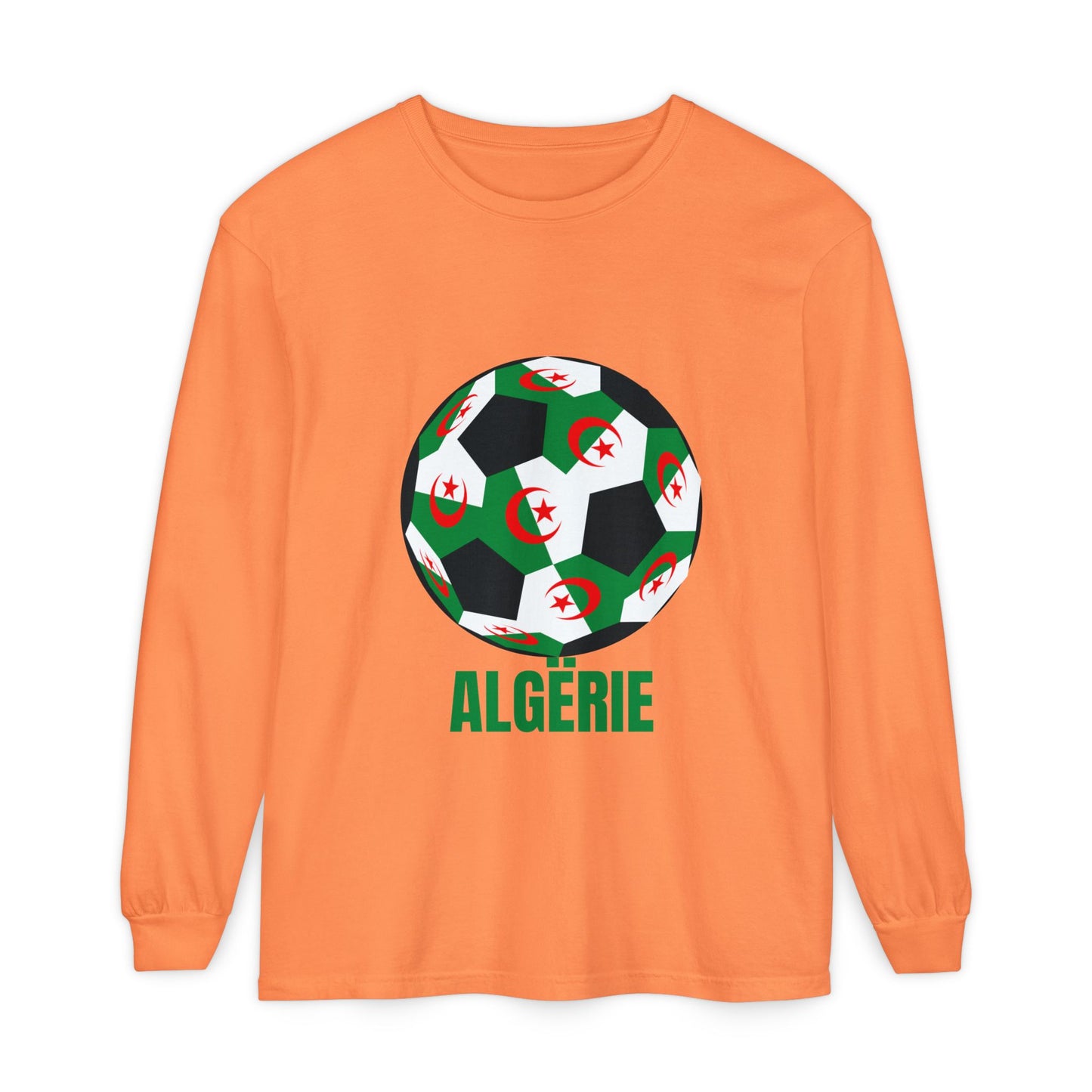 ALGËRIE Fan Specialty Soccer Ball Design T Shirt