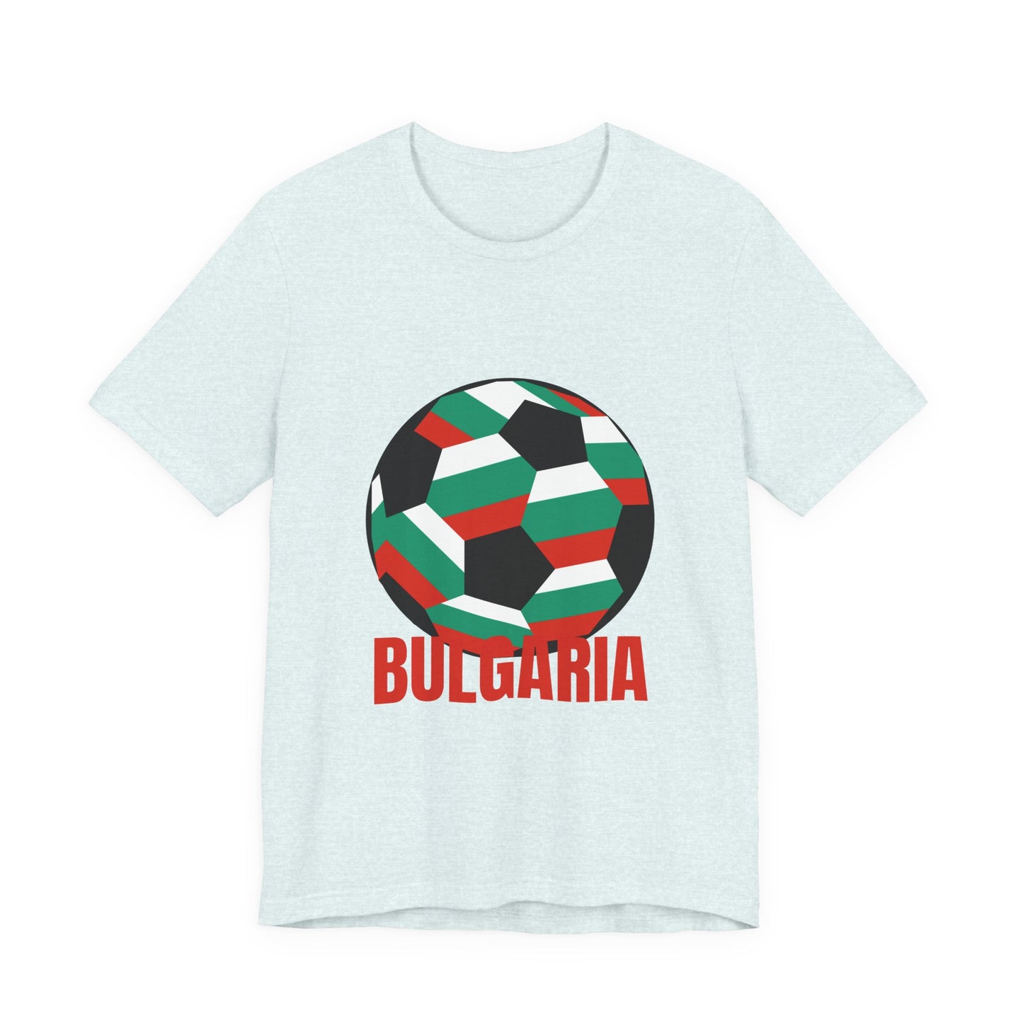 Bulgaria Fan Specialty Soccer Ball Design T Shirt