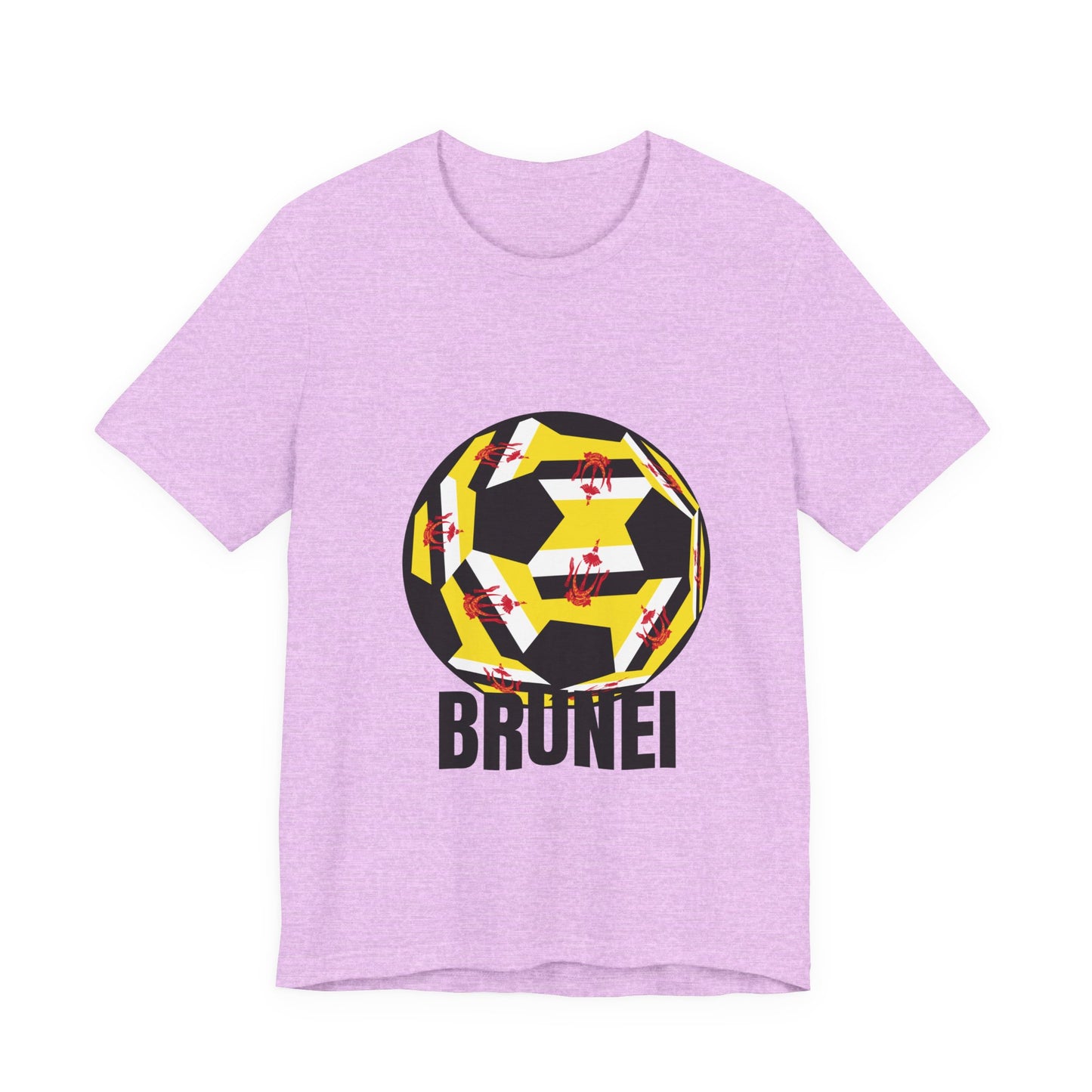 Brunei Fan Specialty Soccer Ball Design T Shirt