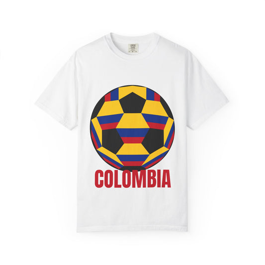 Columbia Fan Specialty Soccer Ball Design T Shirt
