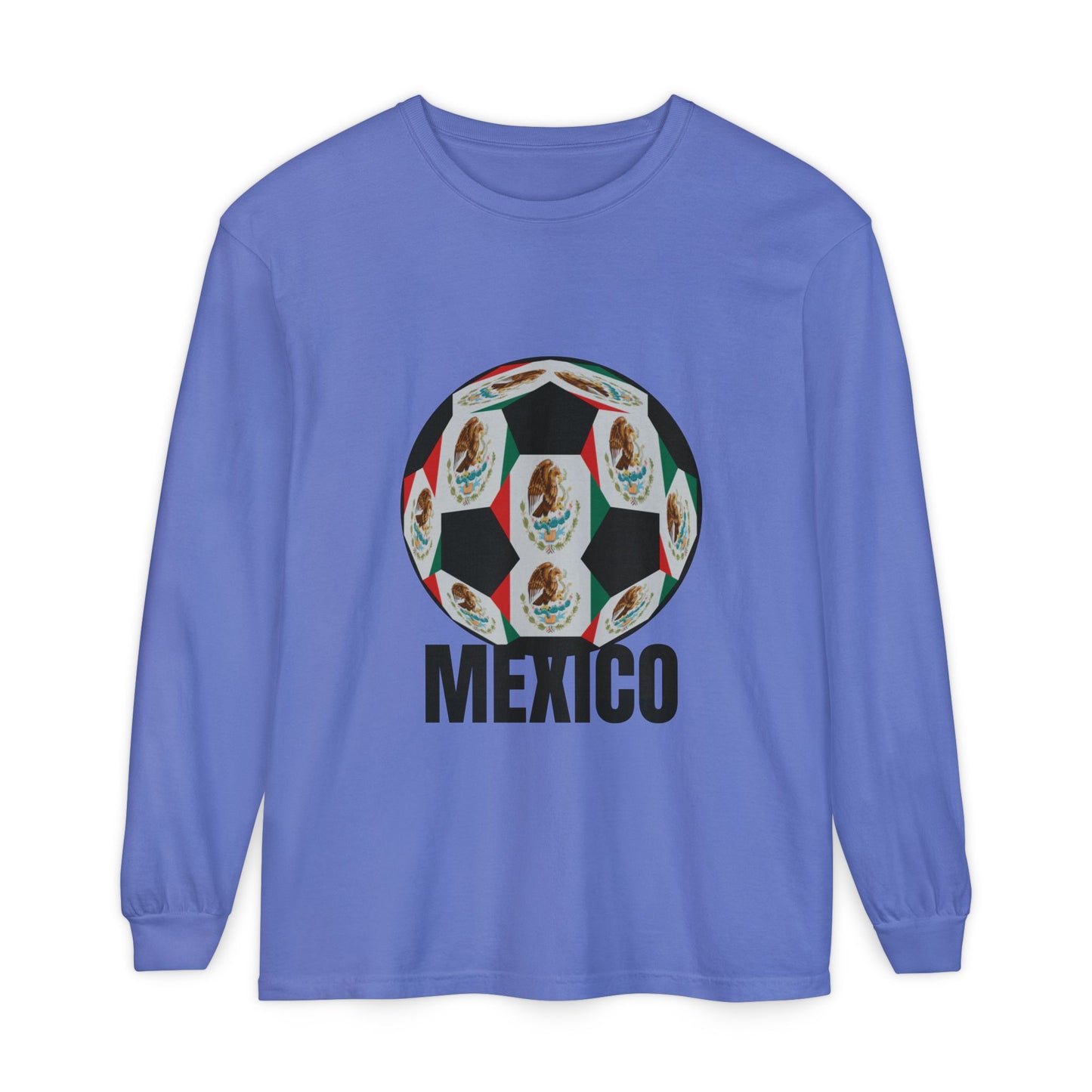 Fan Specialty Soccer Ball Design  Long Sleeve T-Shirt