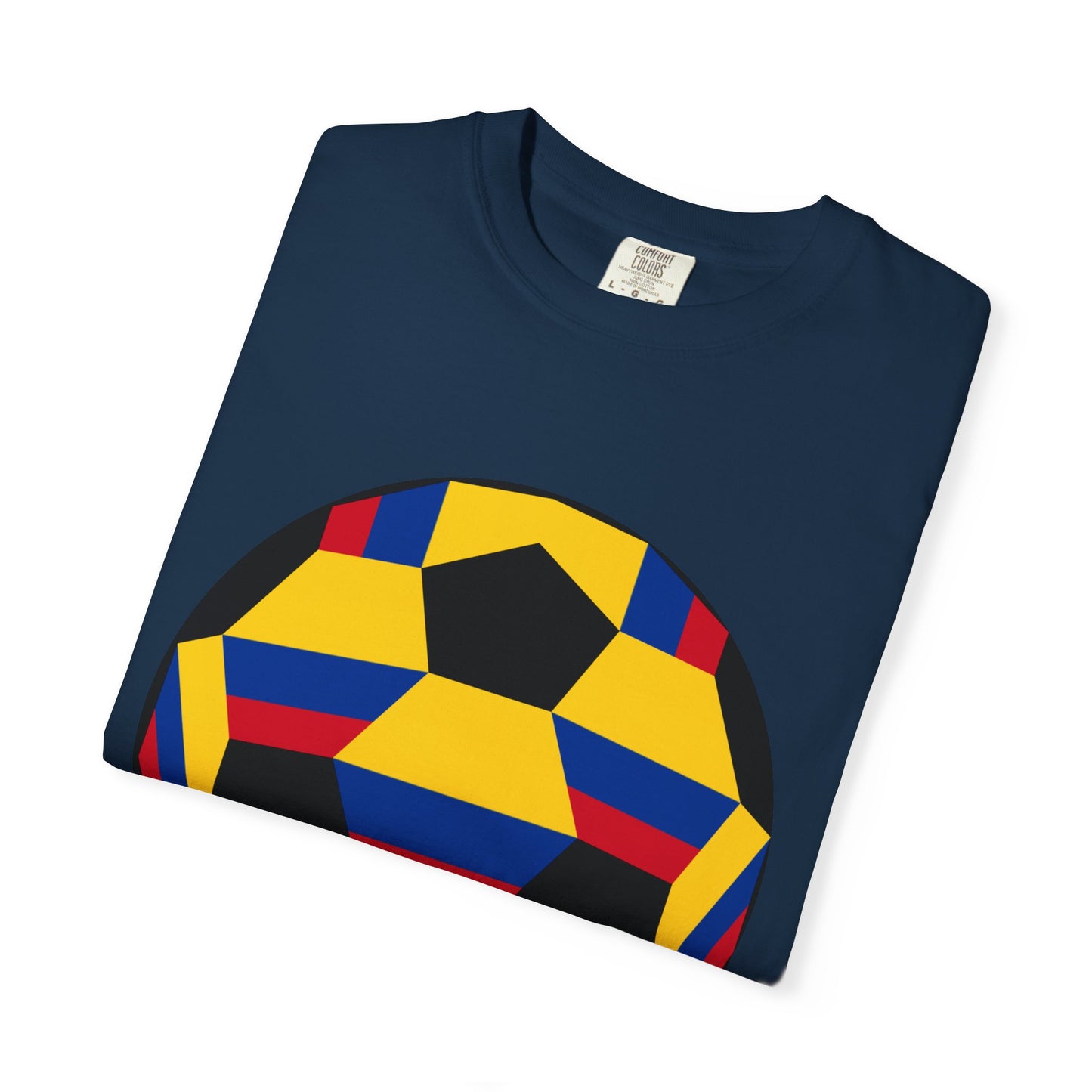 Columbia Fan Specialty Soccer Ball Design T Shirt