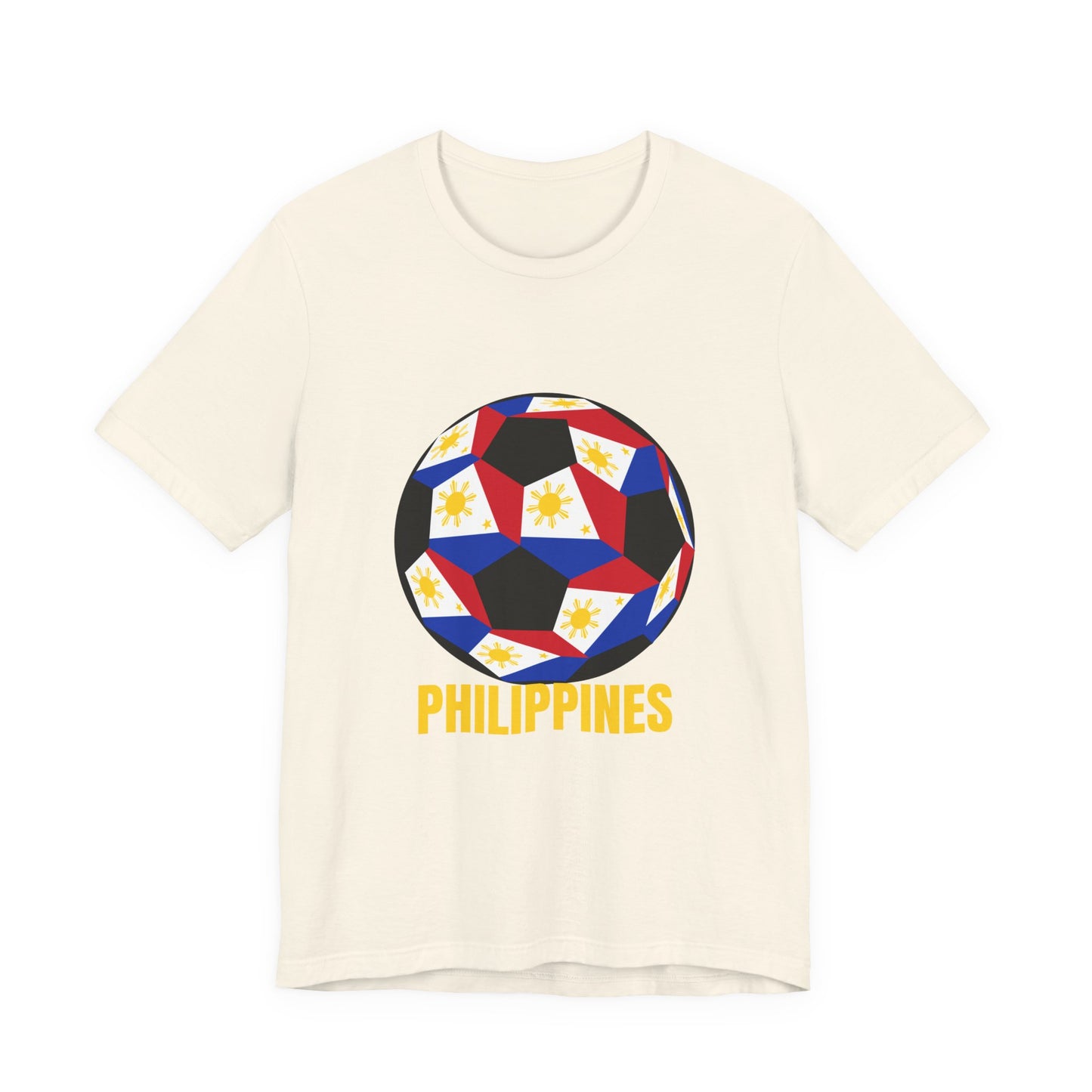 Philippines Fan Specialty Soccer Ball Design T Shirt