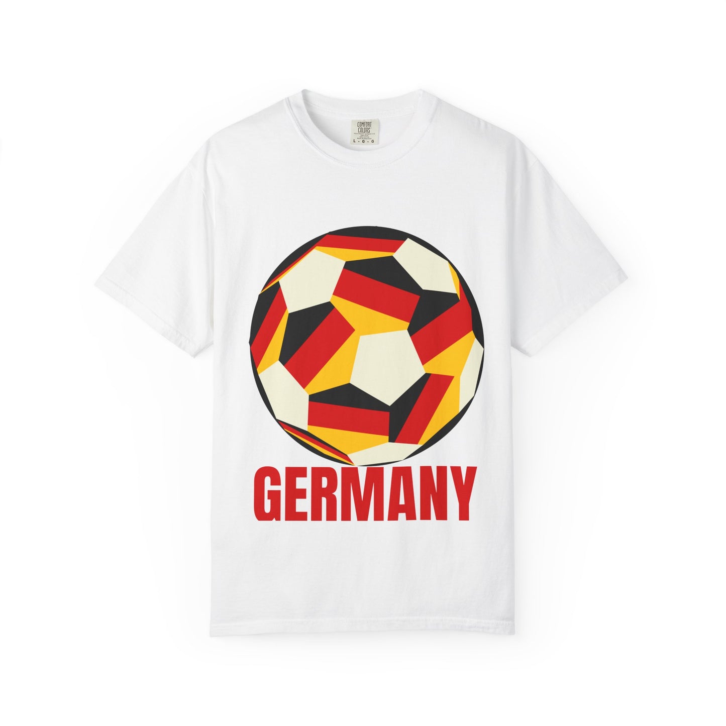 Germany Fan Specialty Soccer Ball Design T Shirt