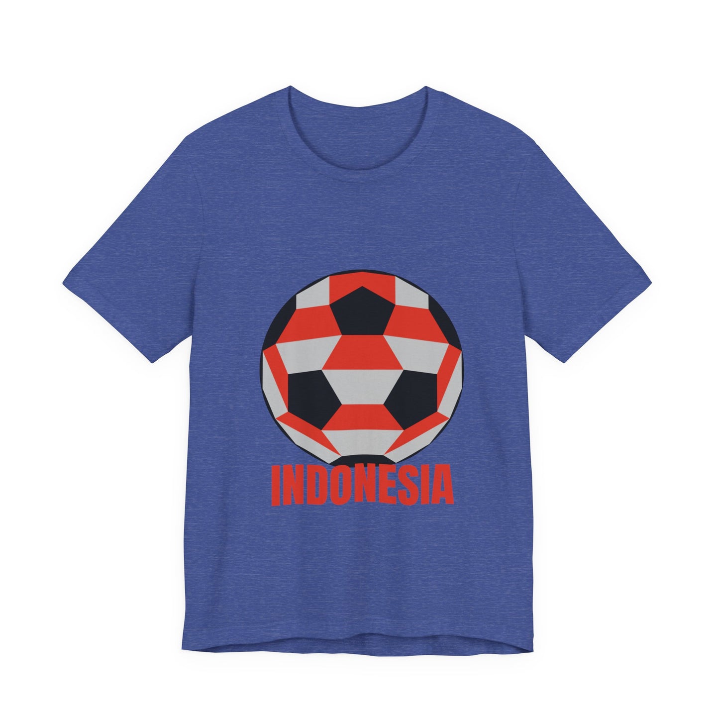 Indonesia Fan Specialty Soccer Ball Design T Shirt