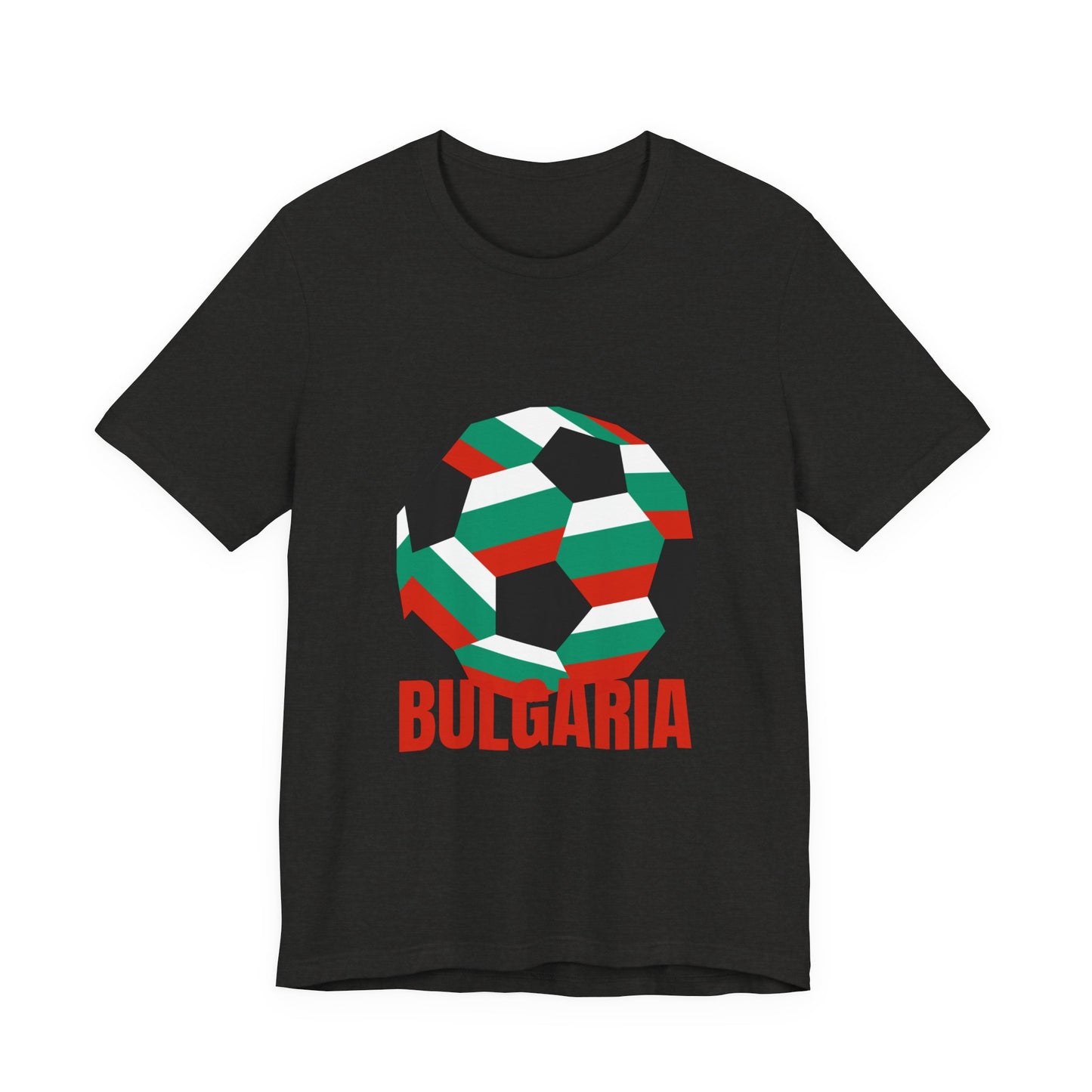 Bulgaria Fan Specialty Soccer Ball Design T Shirt