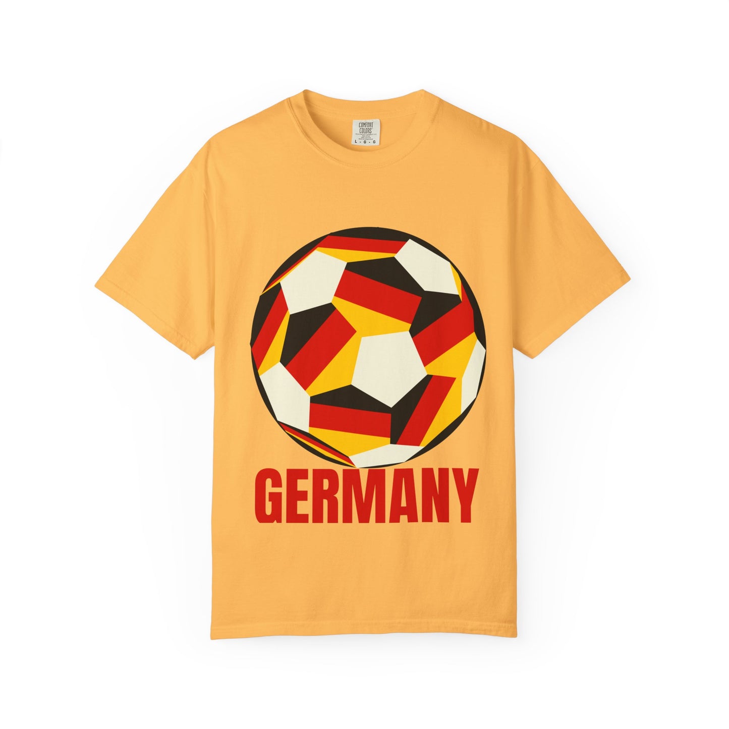 Germany Fan Specialty Soccer Ball Design T Shirt
