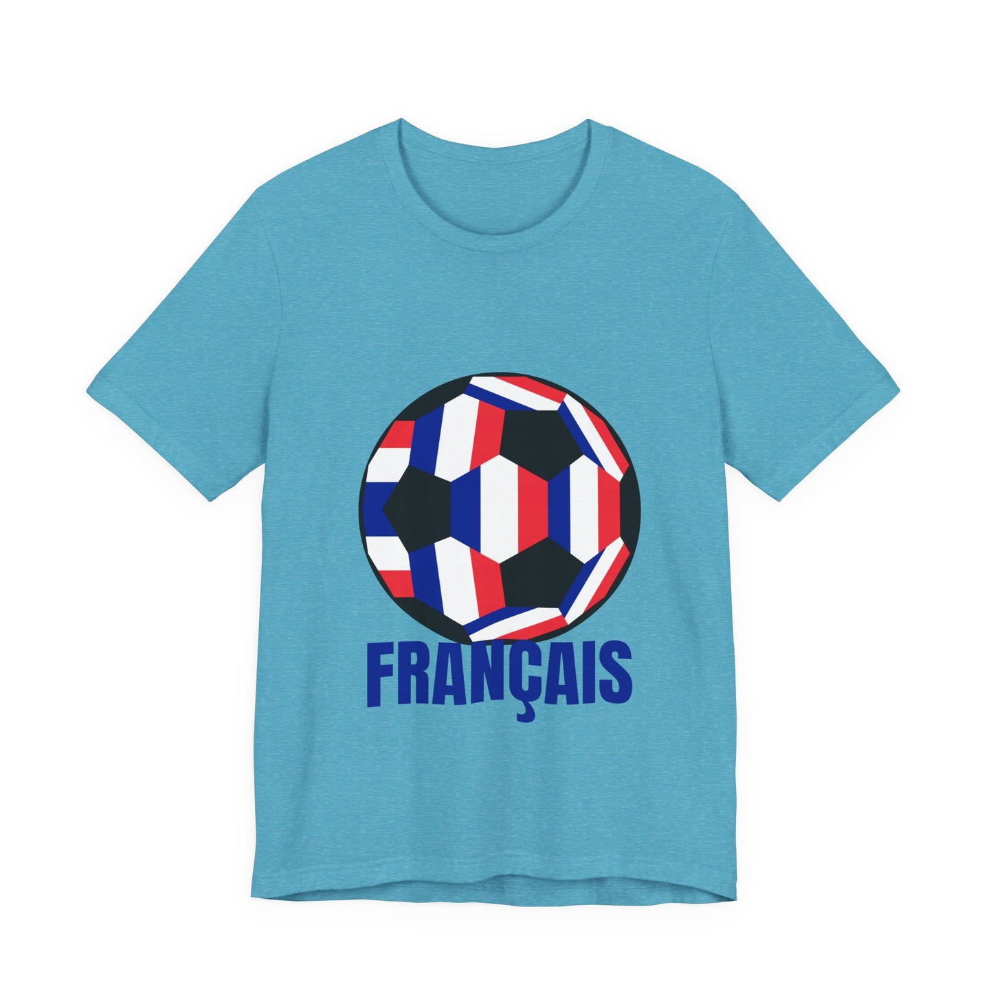 Francais Fan Specialty Soccer Ball Design T Shirt