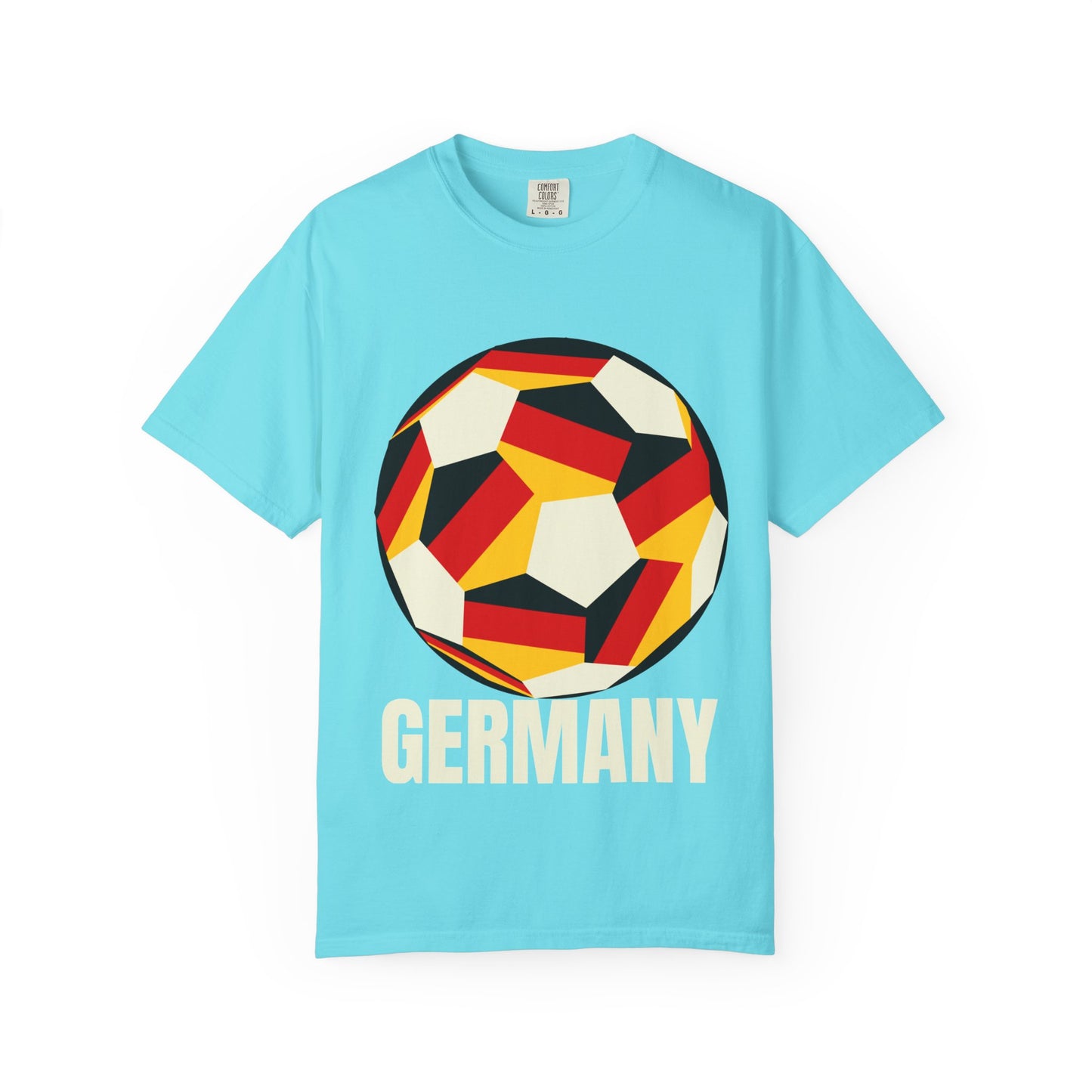 Germany Fan Specialty Soccer Ball Design T Shirt