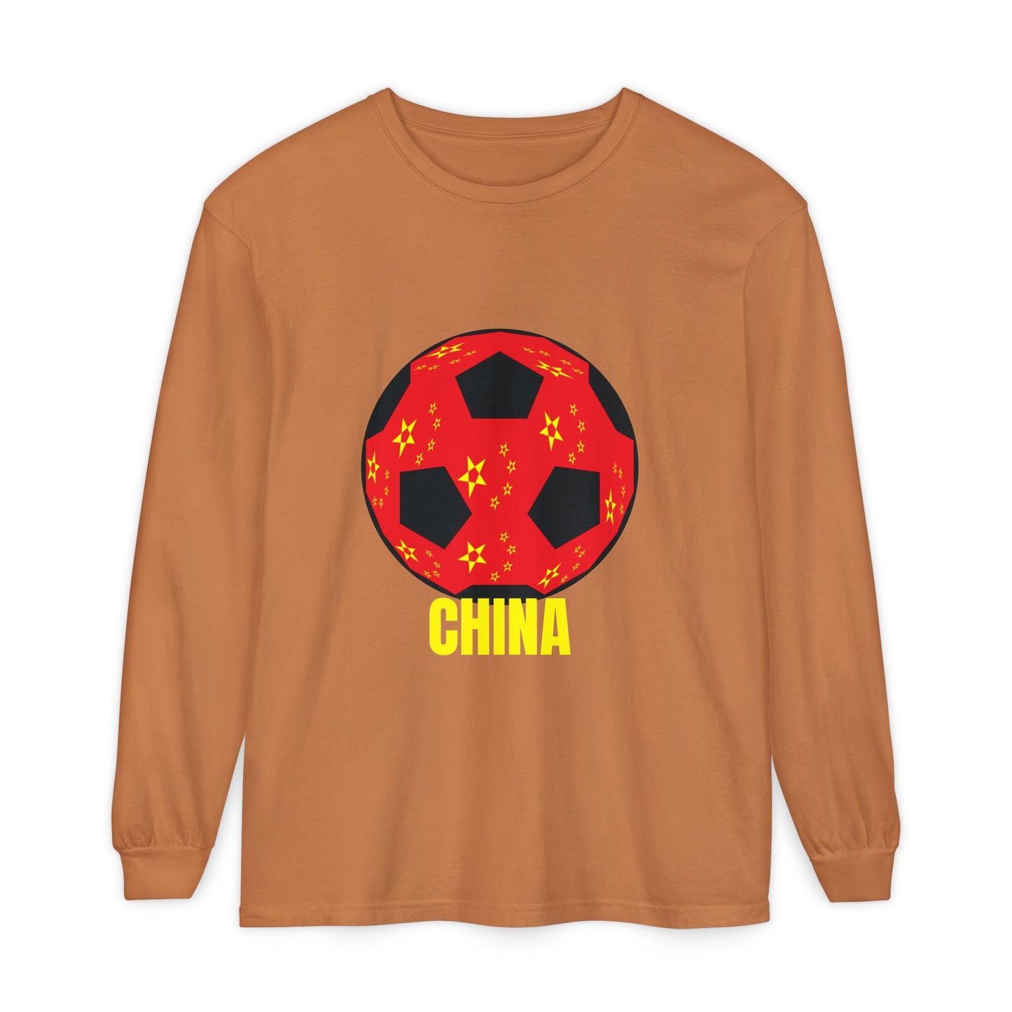 China Fan Specialty Soccer Ball Design Long Sleeve