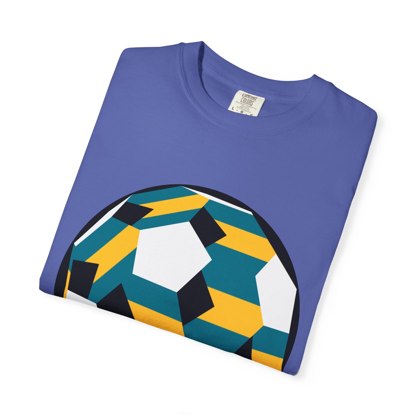 Bahamas Fan Specialty Soccer Ball Design T Shirt