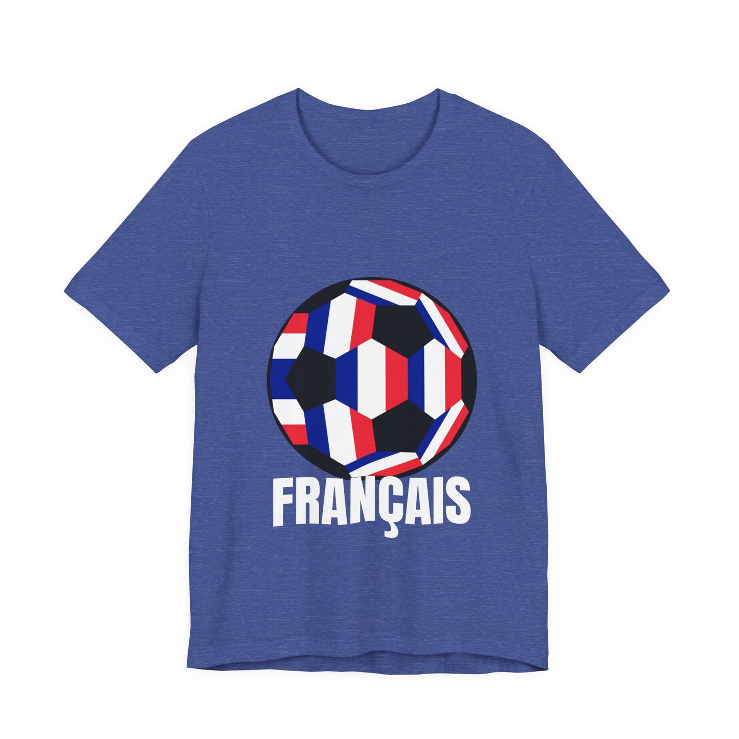 Francais Fan Specialty Soccer Ball Design T Shirt