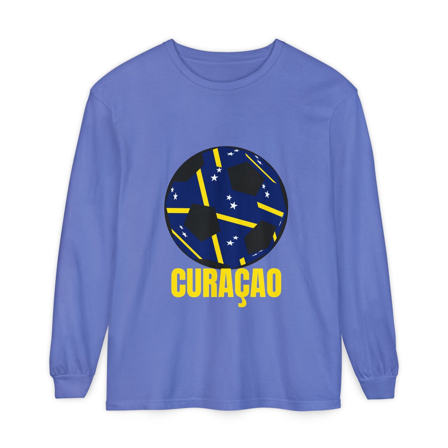 Curacao Fan Specialty Soccer Ball Design Long Sleeve