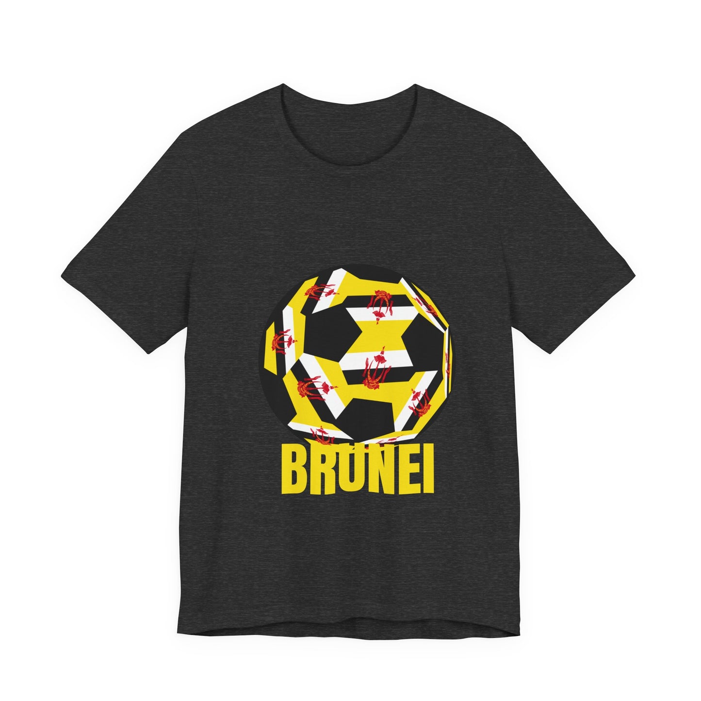 Brunei Fan Specialty Soccer Ball Design T Shirt