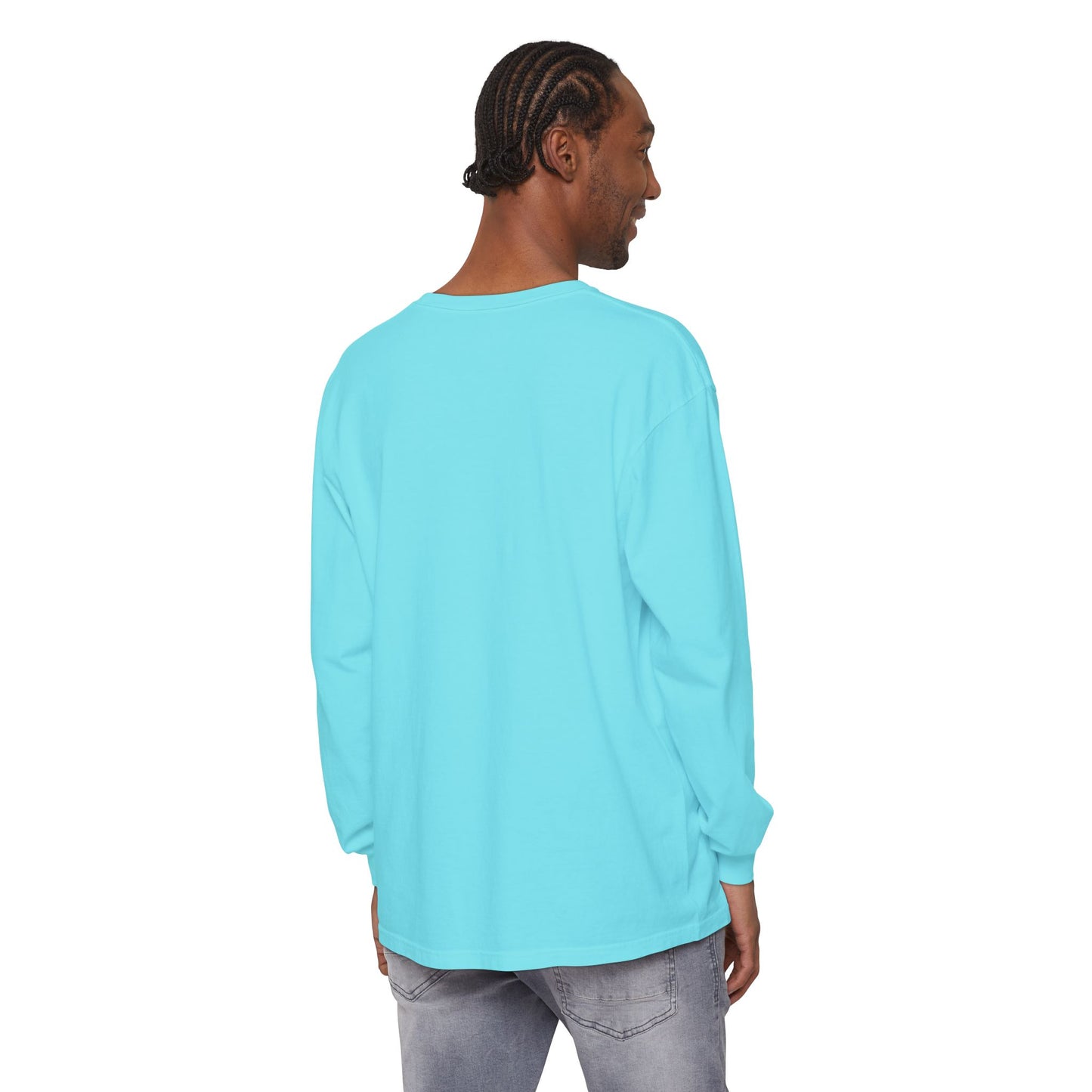 Bahamas Fan Specialty Soccer Ball Design Long Sleeve Tee