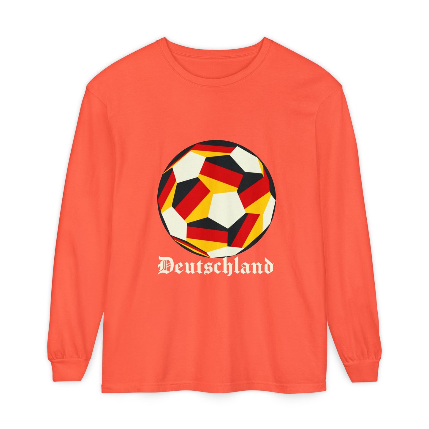 Germany Fan Specialty Soccer Ball Design Long Sleeve