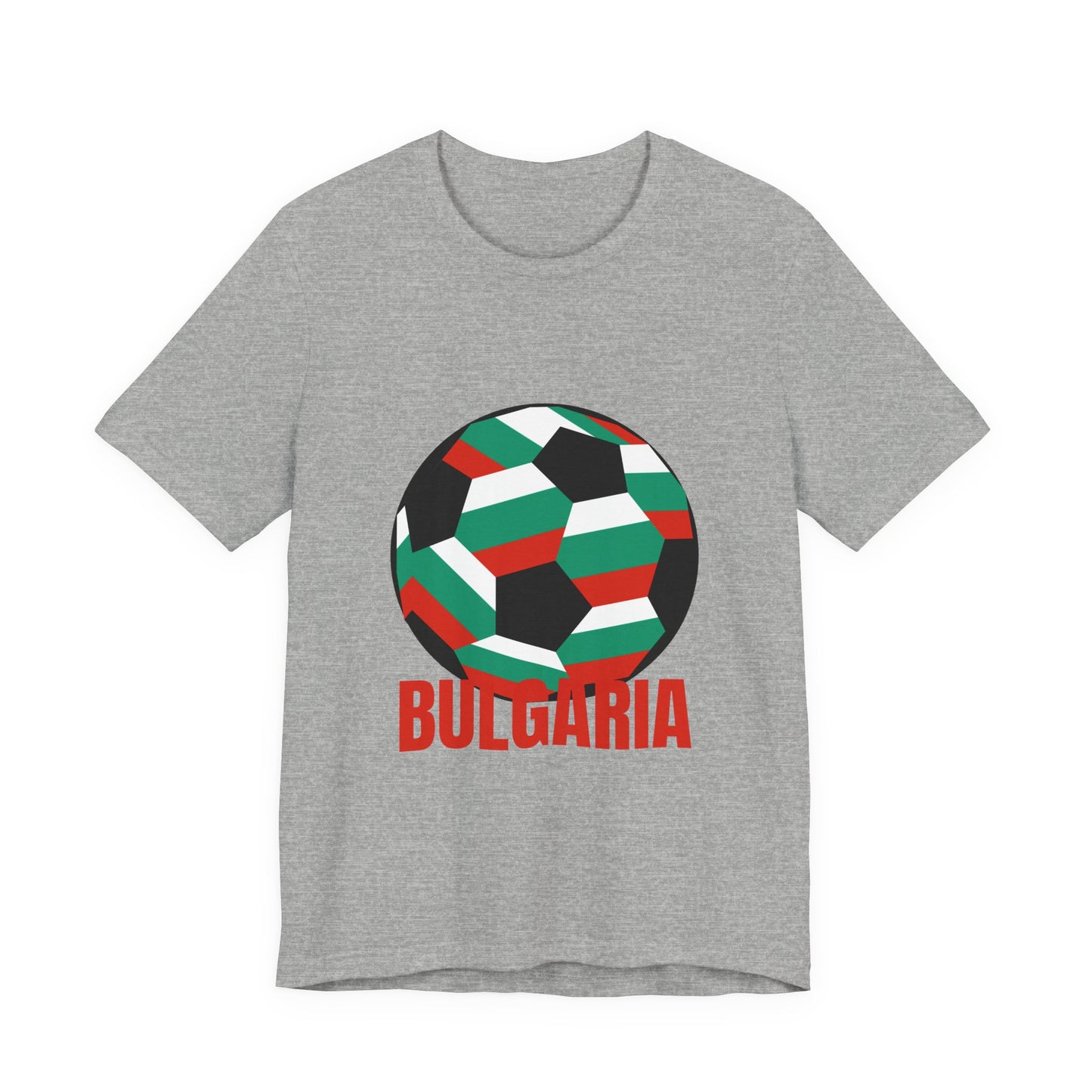 Bulgaria Fan Specialty Soccer Ball Design T Shirt