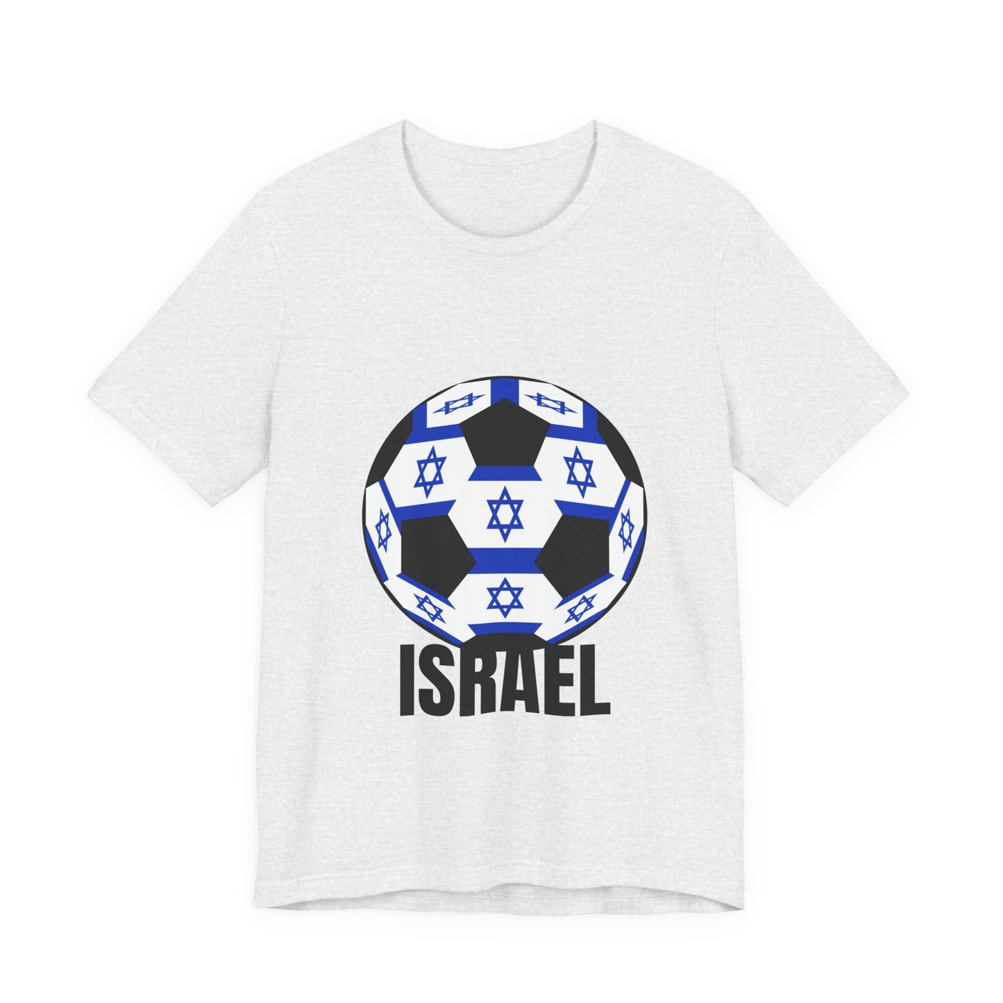 Israel Fan Specialty Soccer Ball Design T Shirt