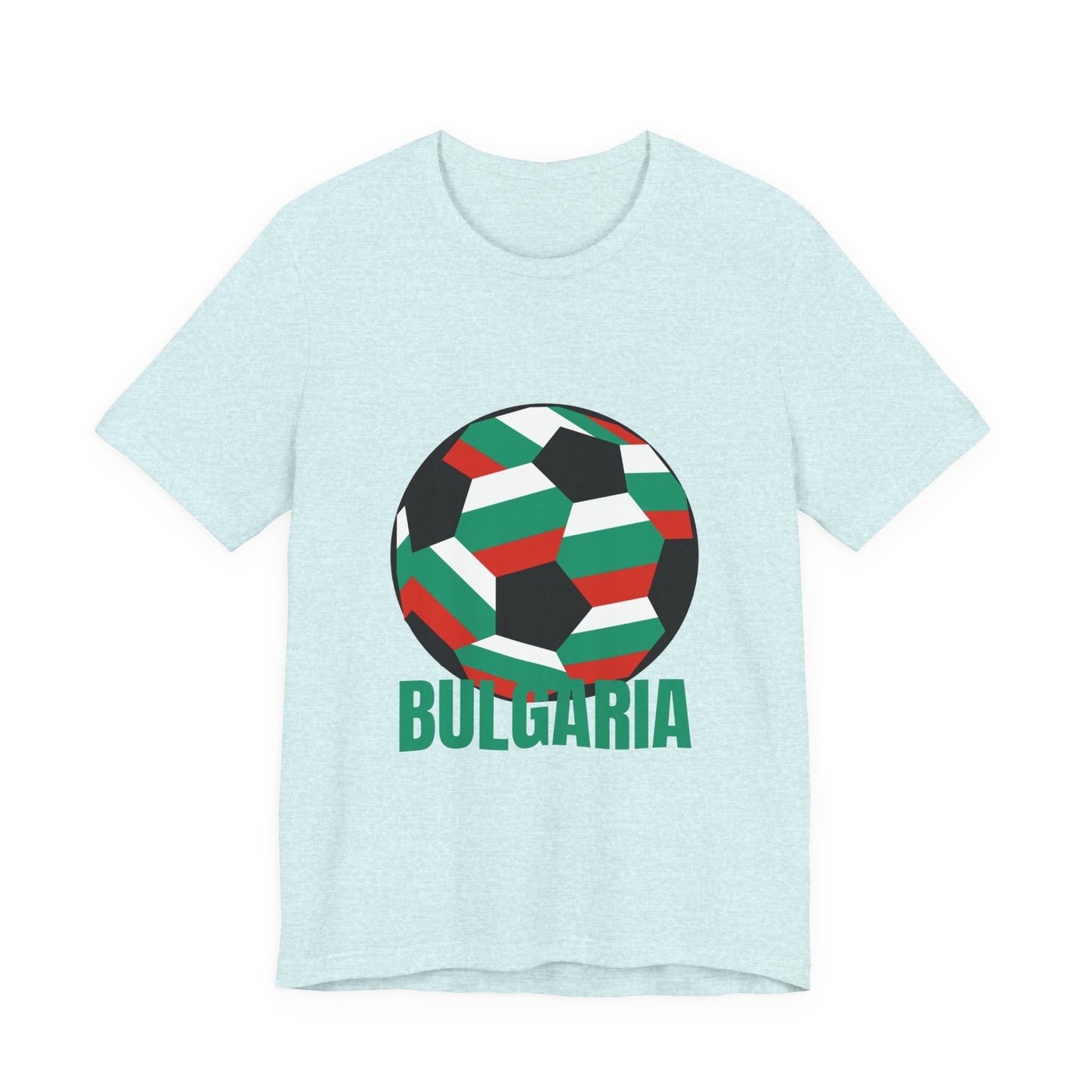 Bulgaria Fan Specialty Soccer Ball Design T Shirt
