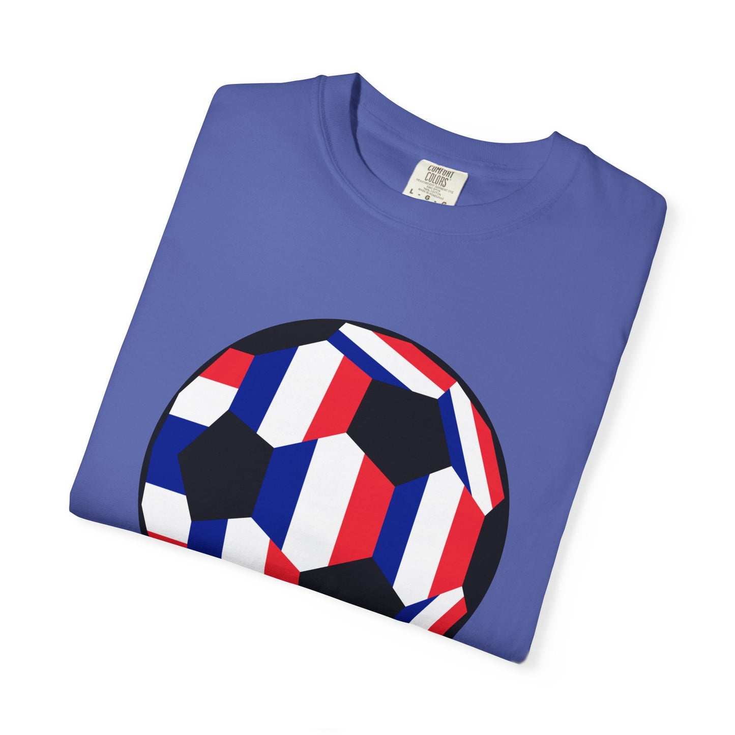 FRANÇAIS Fan Specialty Soccer Ball Design T Shirt