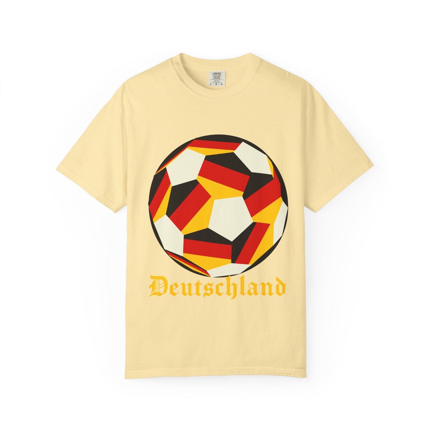 Deutschland Fan Specialty Soccer Ball Design T Shirt
