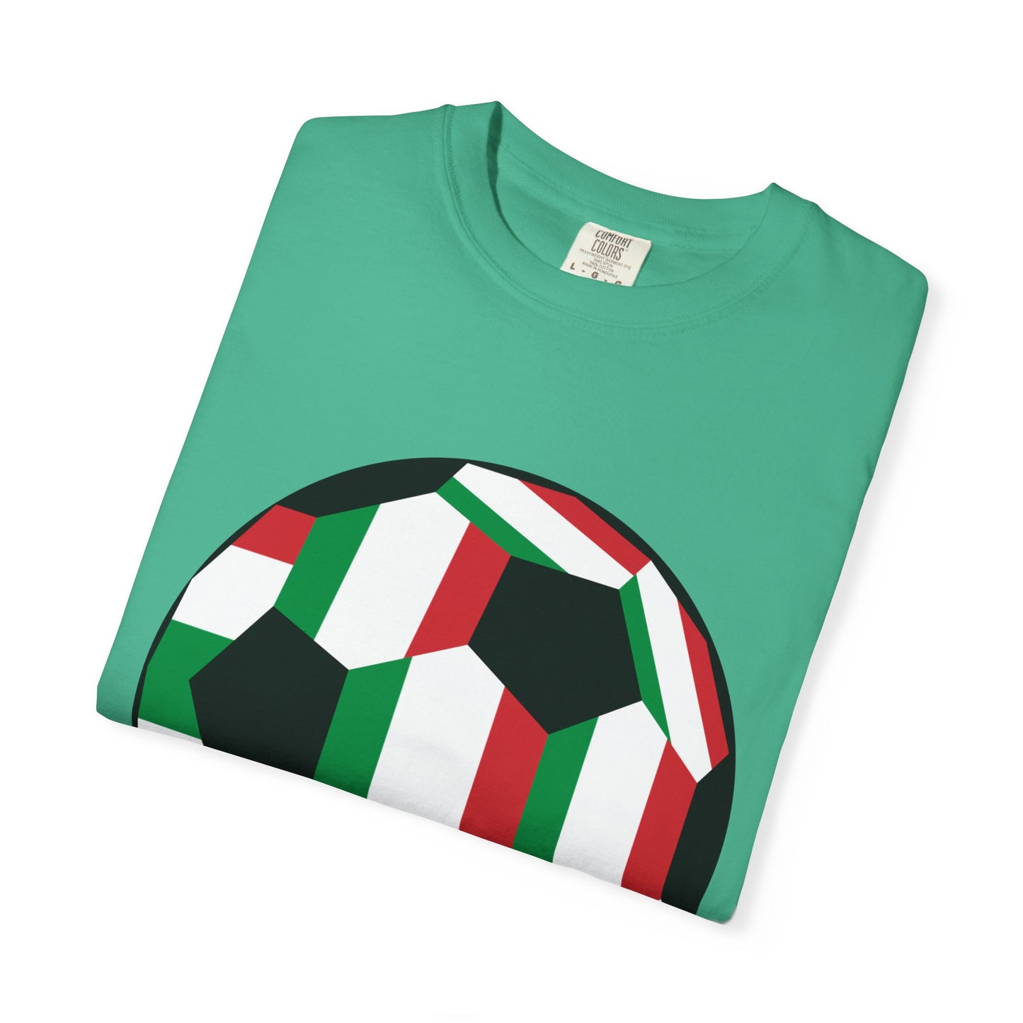 Italia Fan Specialty Soccer Ball Design T Shirt