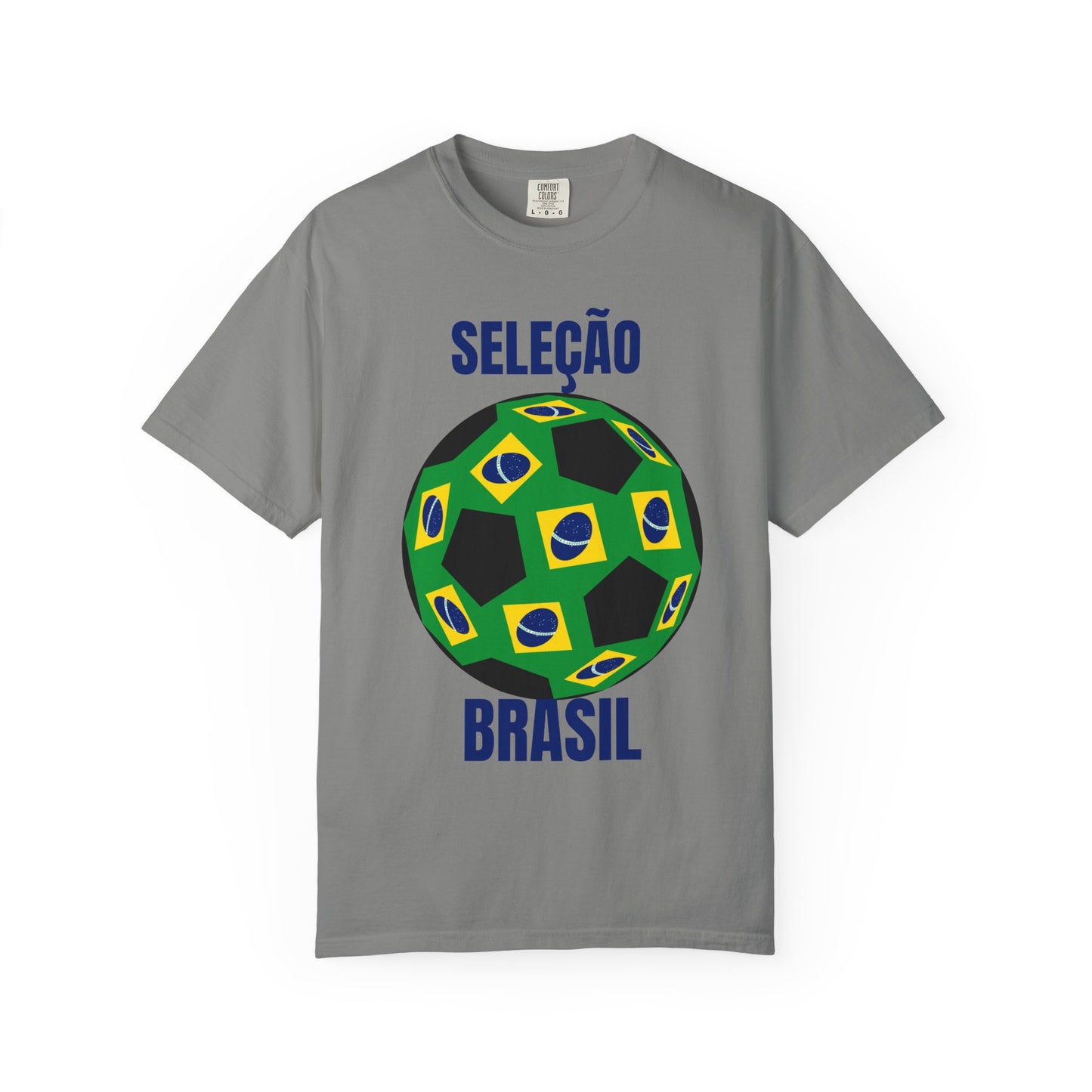 SELEÇÃO BRASIL  Fan Specialty Soccer Ball Design T Shirt