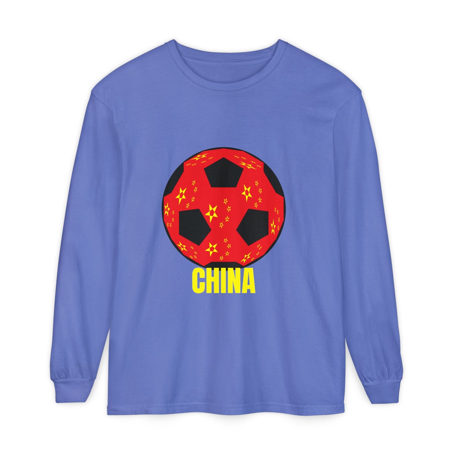 China Fan Specialty Soccer Ball Design Long Sleeve