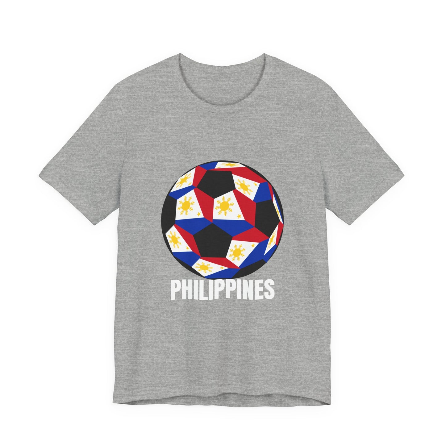 Philippines Fan Specialty Soccer Ball Design T Shirt