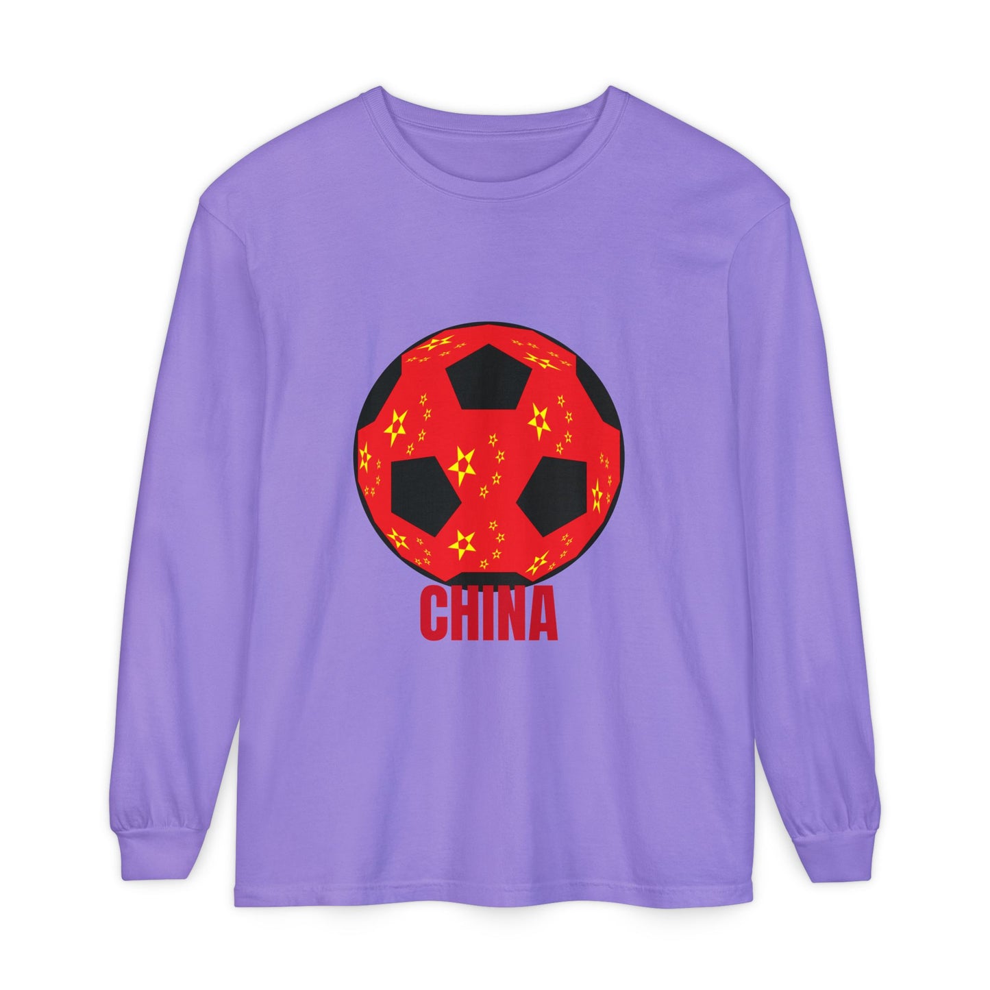 China Fan Specialty Soccer Ball Design Long Sleeve
