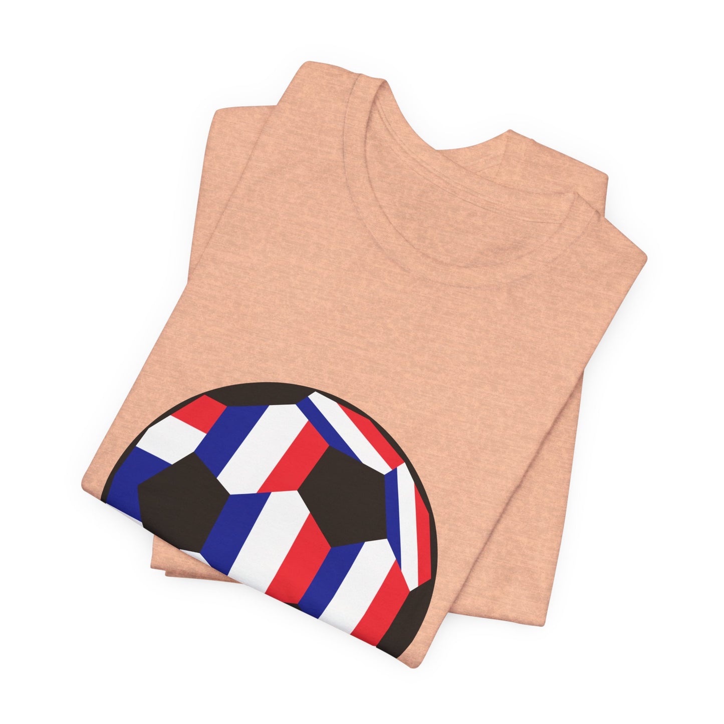 Francais Fan Specialty Soccer Ball Design T Shirt