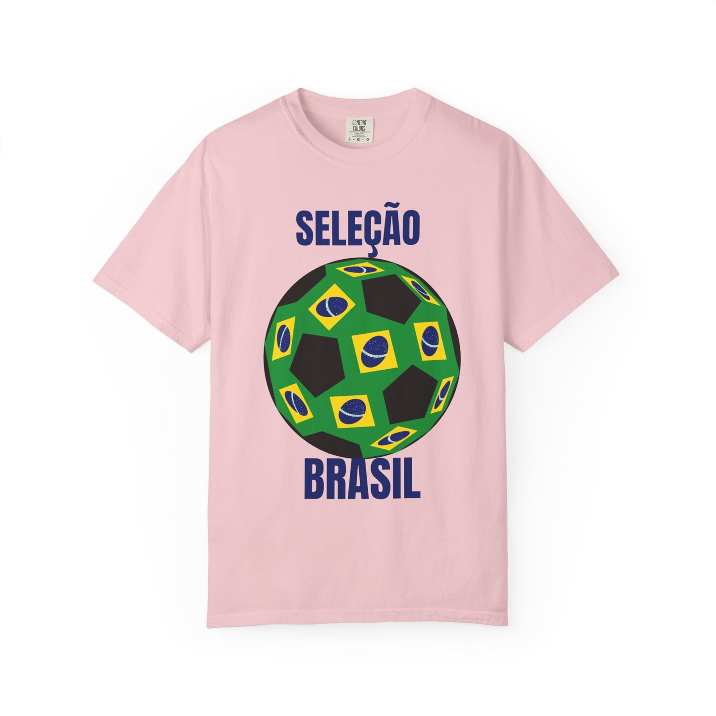 SELEÇÃO BRASIL  Fan Specialty Soccer Ball Design T Shirt