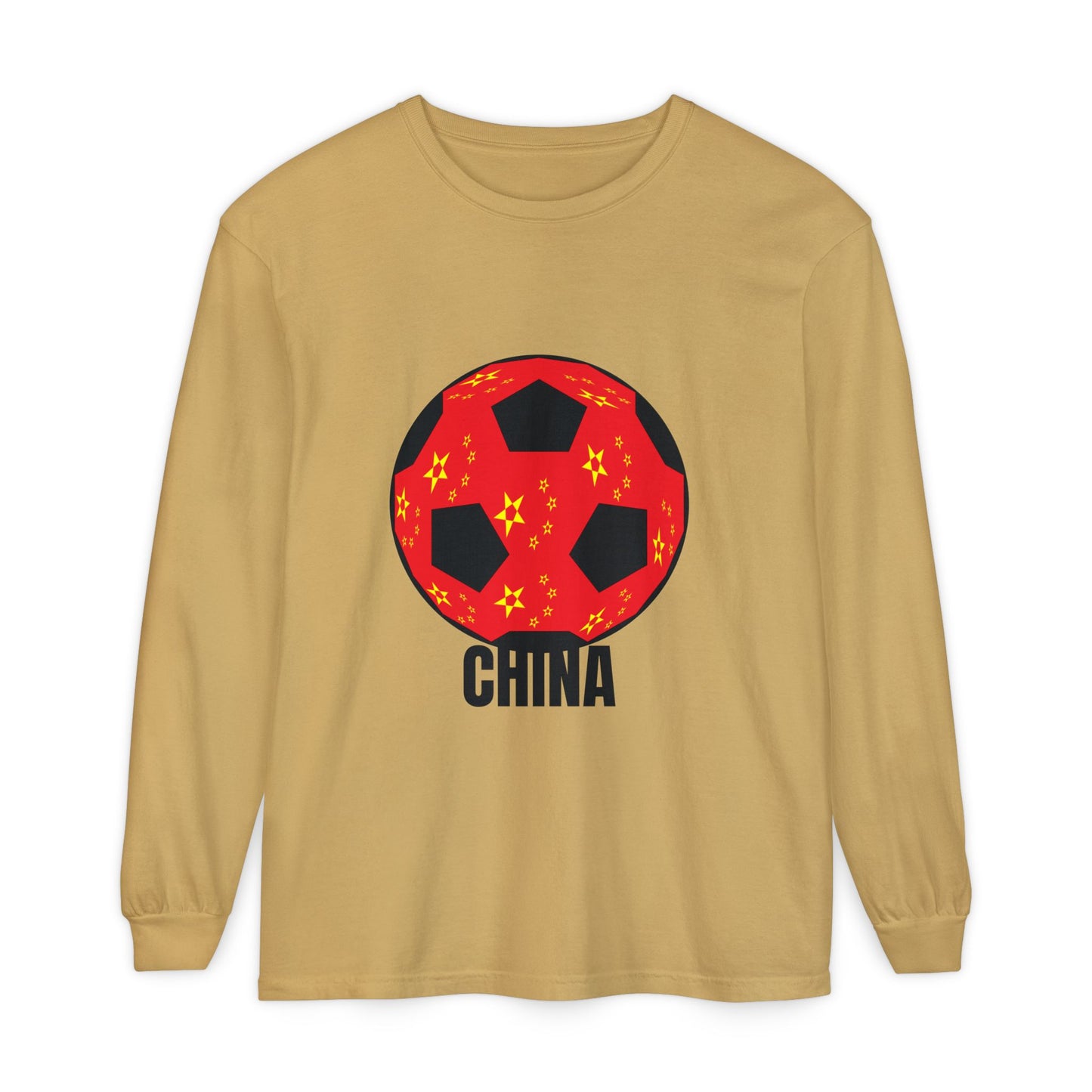 China Fan Specialty Soccer Ball Design T Shirt
