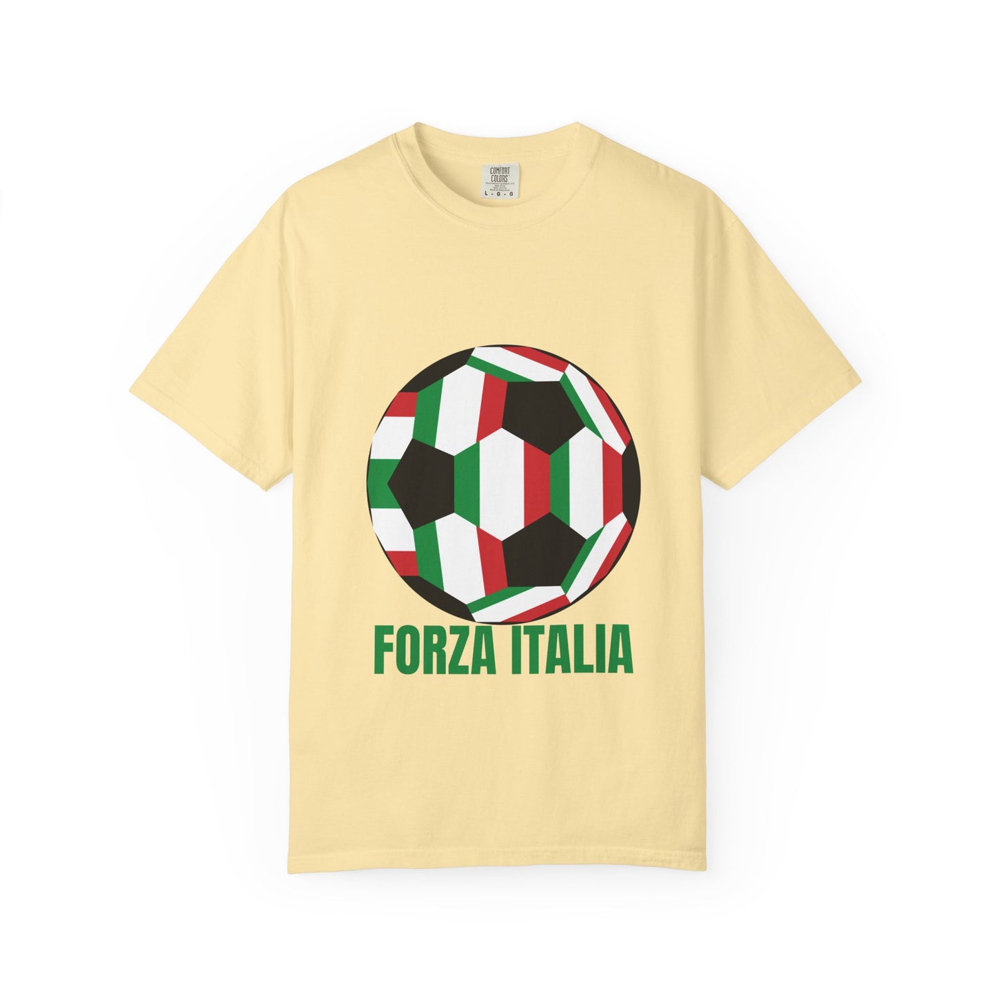 Forza Italia Fan Specialty Soccer Ball Design T Shirt