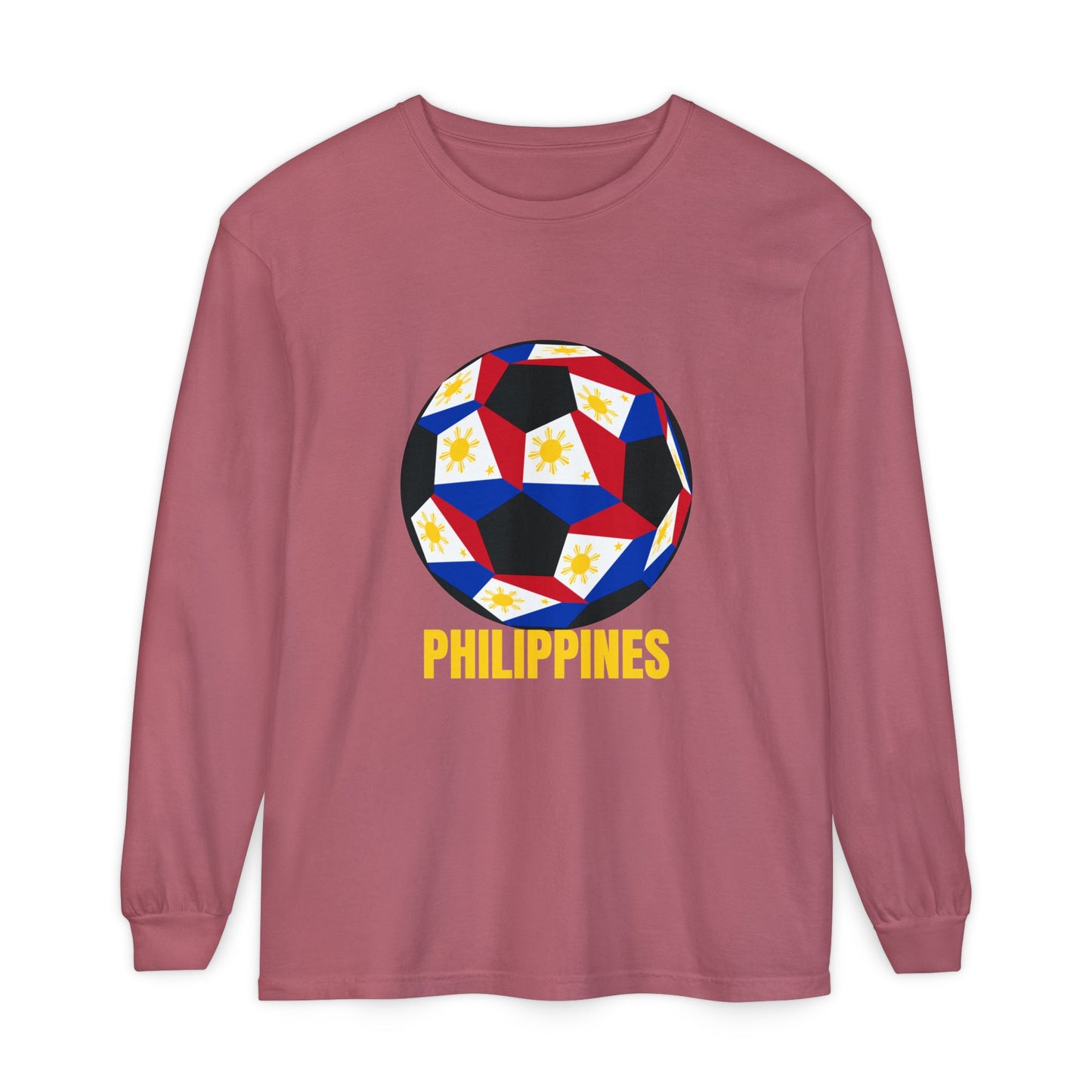 Philippines Fan Specialty Soccer Ball Design Long Sleeve