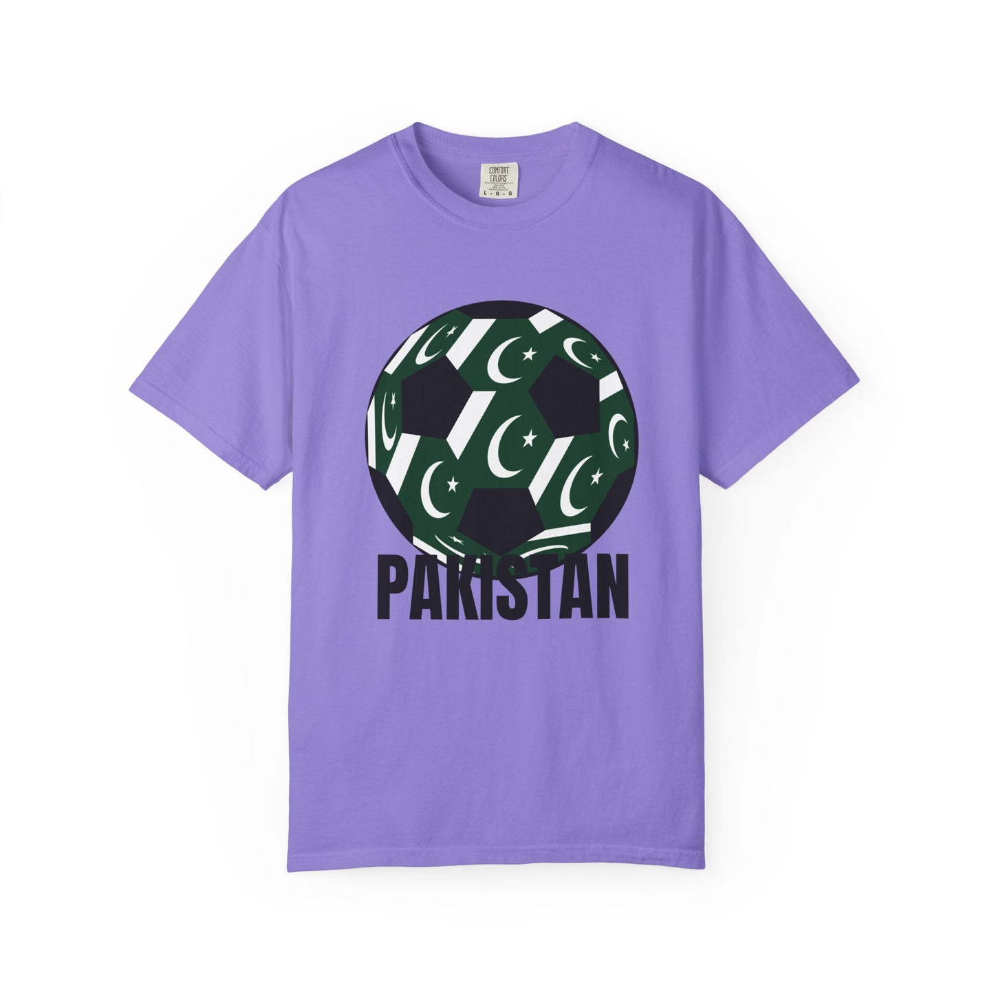 Pakistan Fan Specialty Soccer Ball Design T Shirt