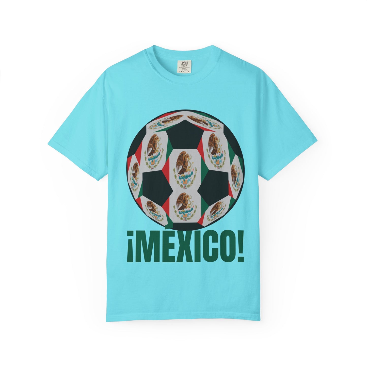 ¡MEXICO!  Fan Specialty Soccer Ball Design T Shirt