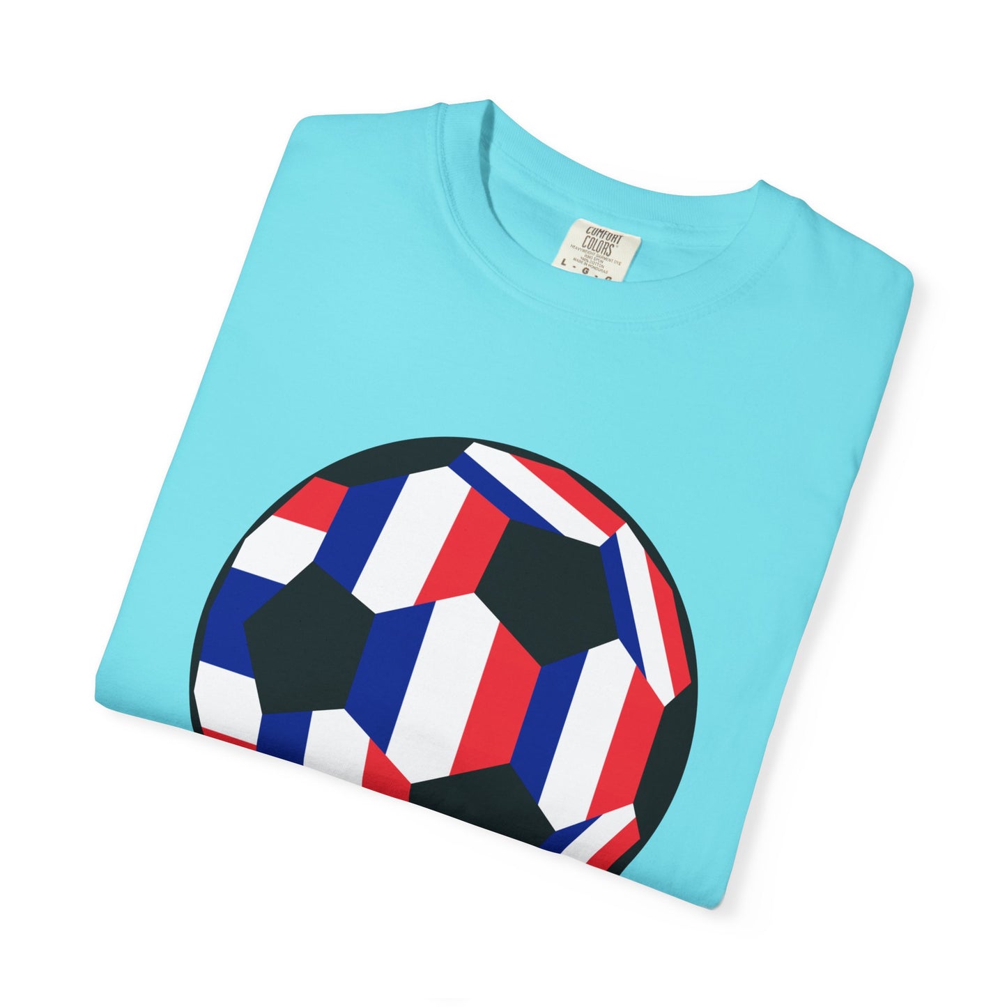 FRANÇAIS Fan Specialty Soccer Ball Design T Shirt