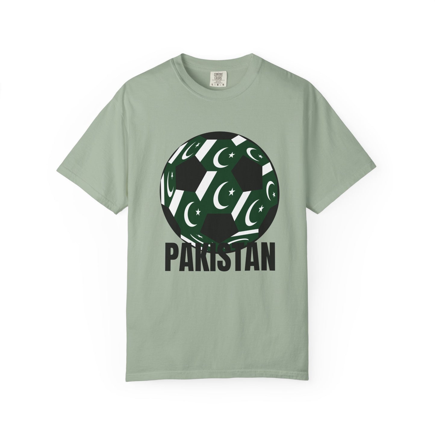 Pakistan Fan Specialty Soccer Ball Design T Shirt