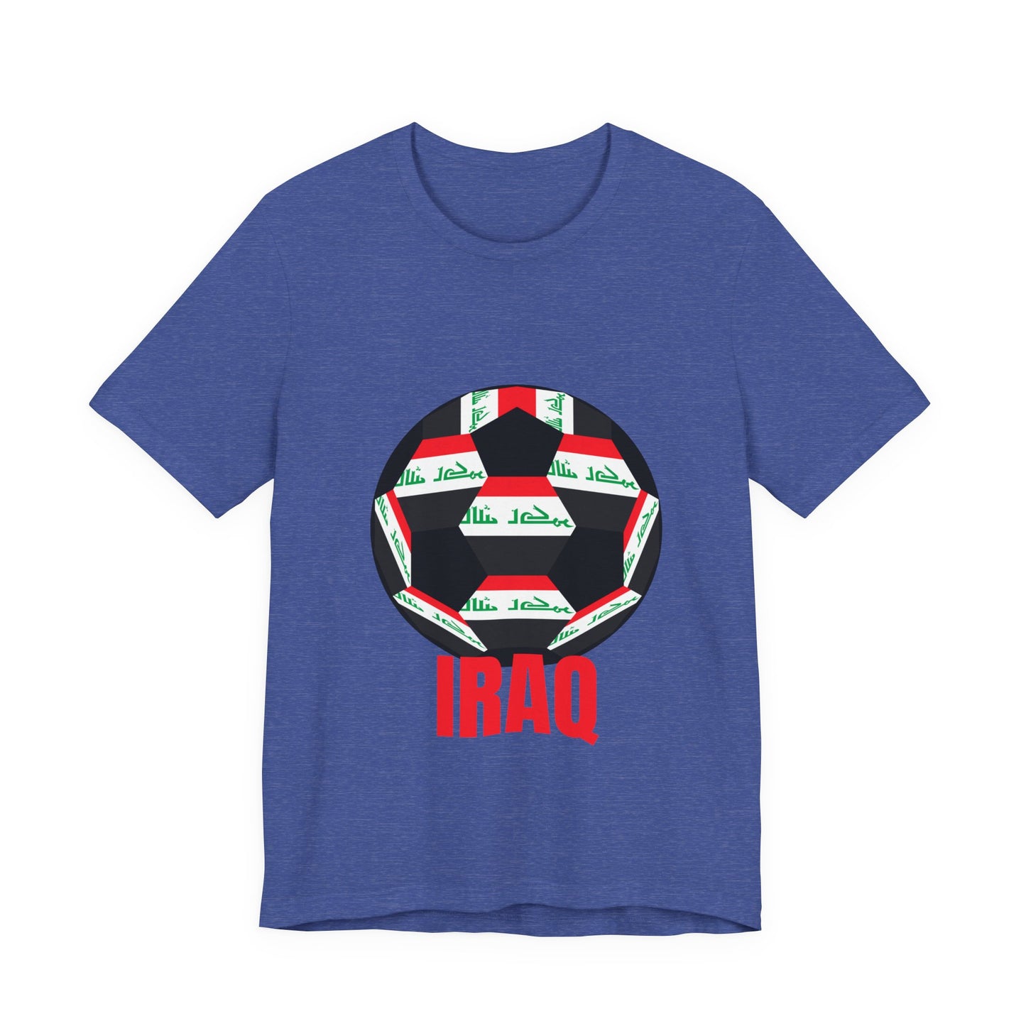 Specialty Design Iraq Soccer Fan Short Sleeve Tee