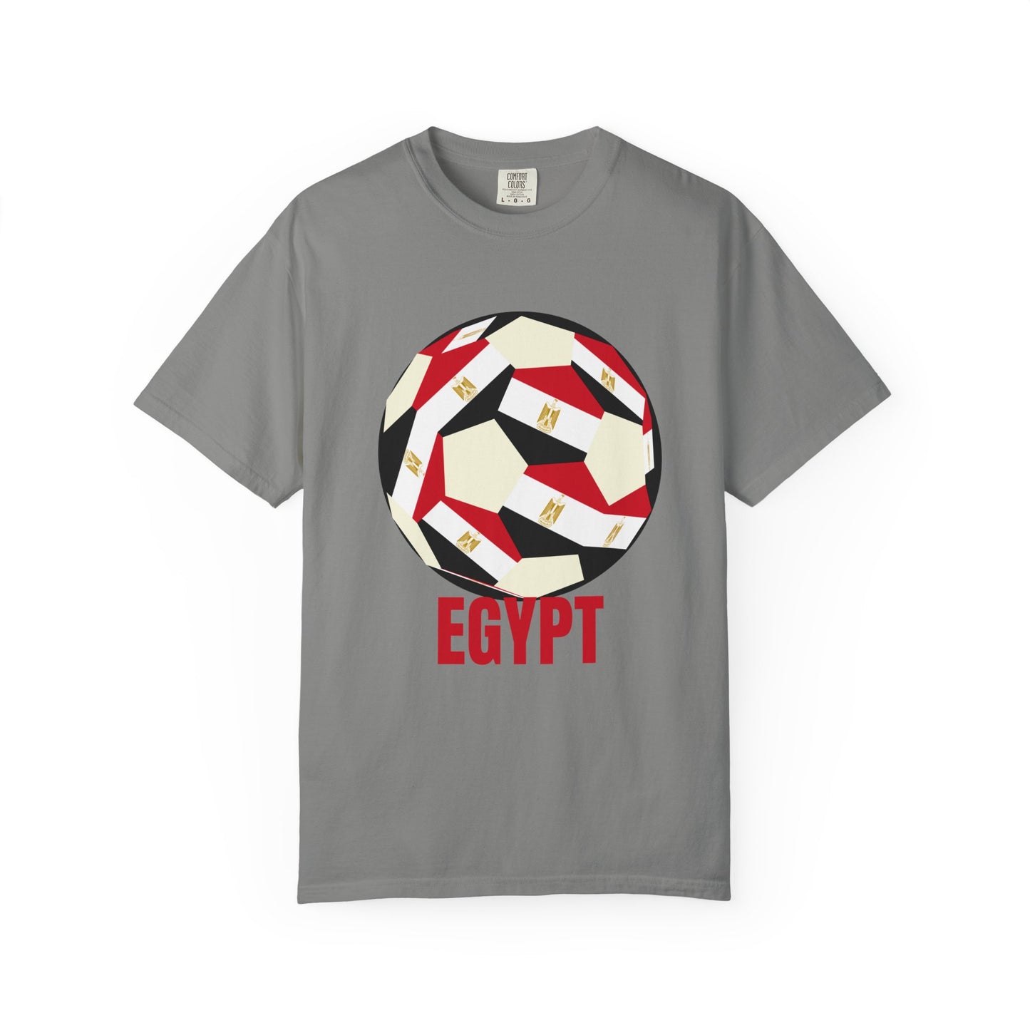 Egypt Fan Specialty Soccer Ball Design T Shirt