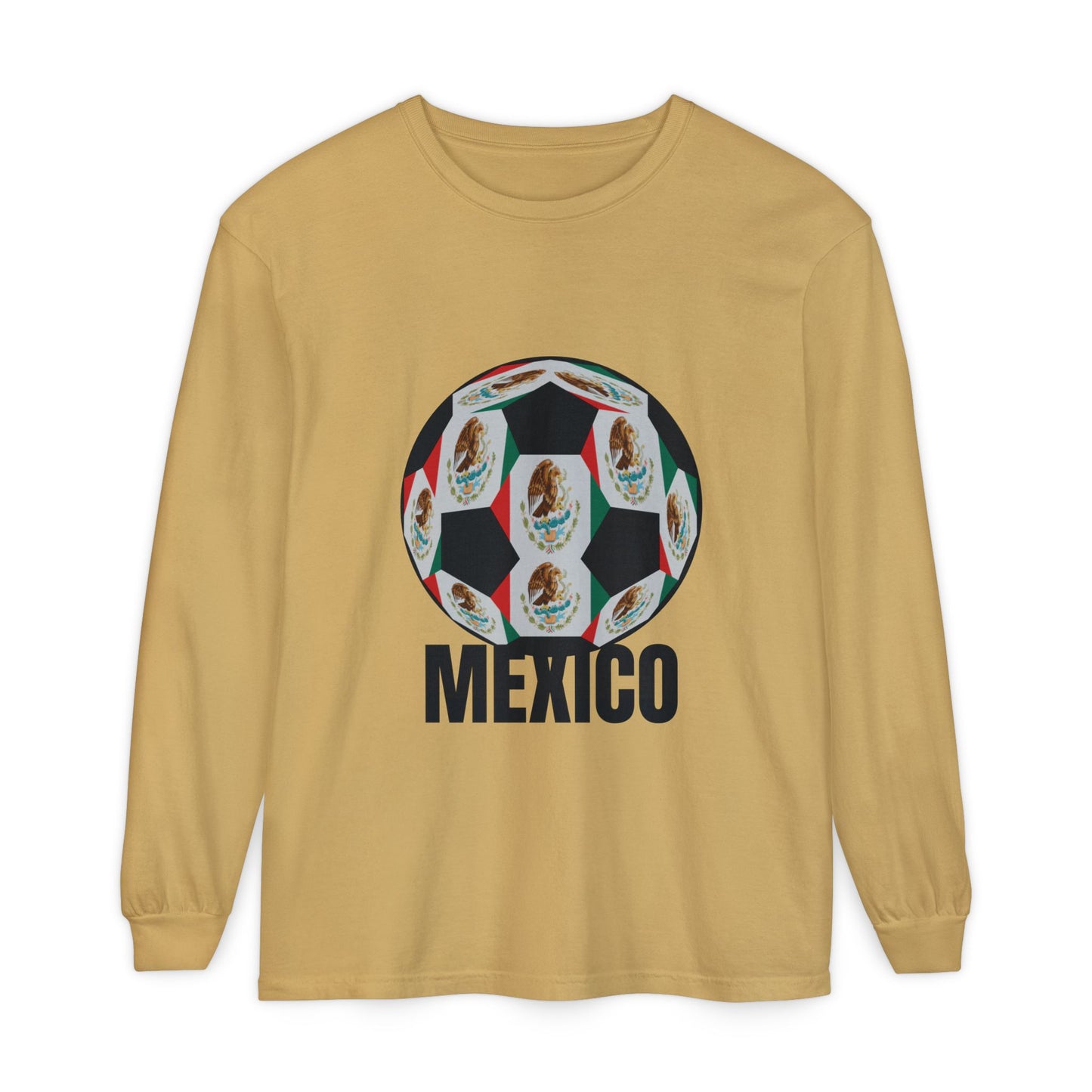 Fan Specialty Soccer Ball Design  Long Sleeve T-Shirt