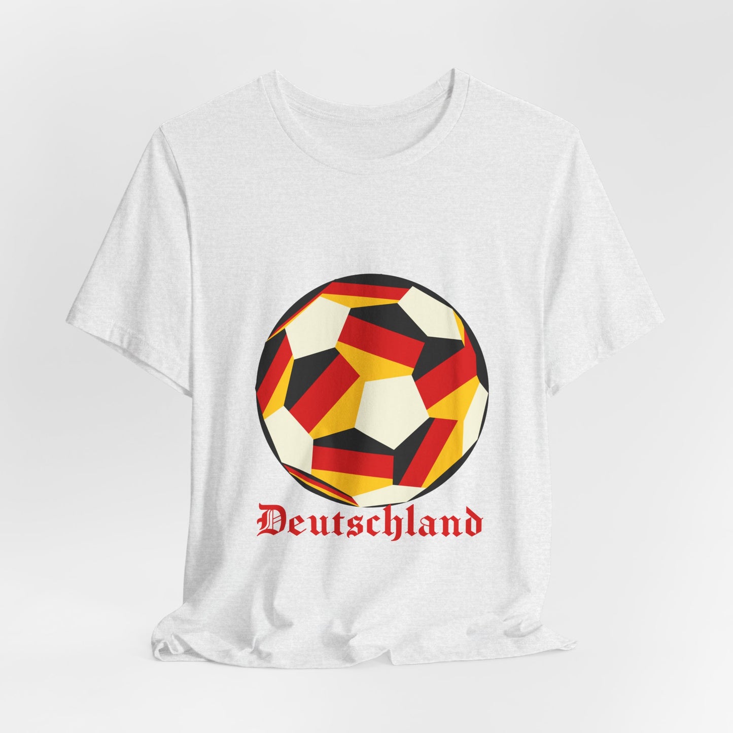 Deutschland Fan Specialty Soccer Ball Design T Shirt