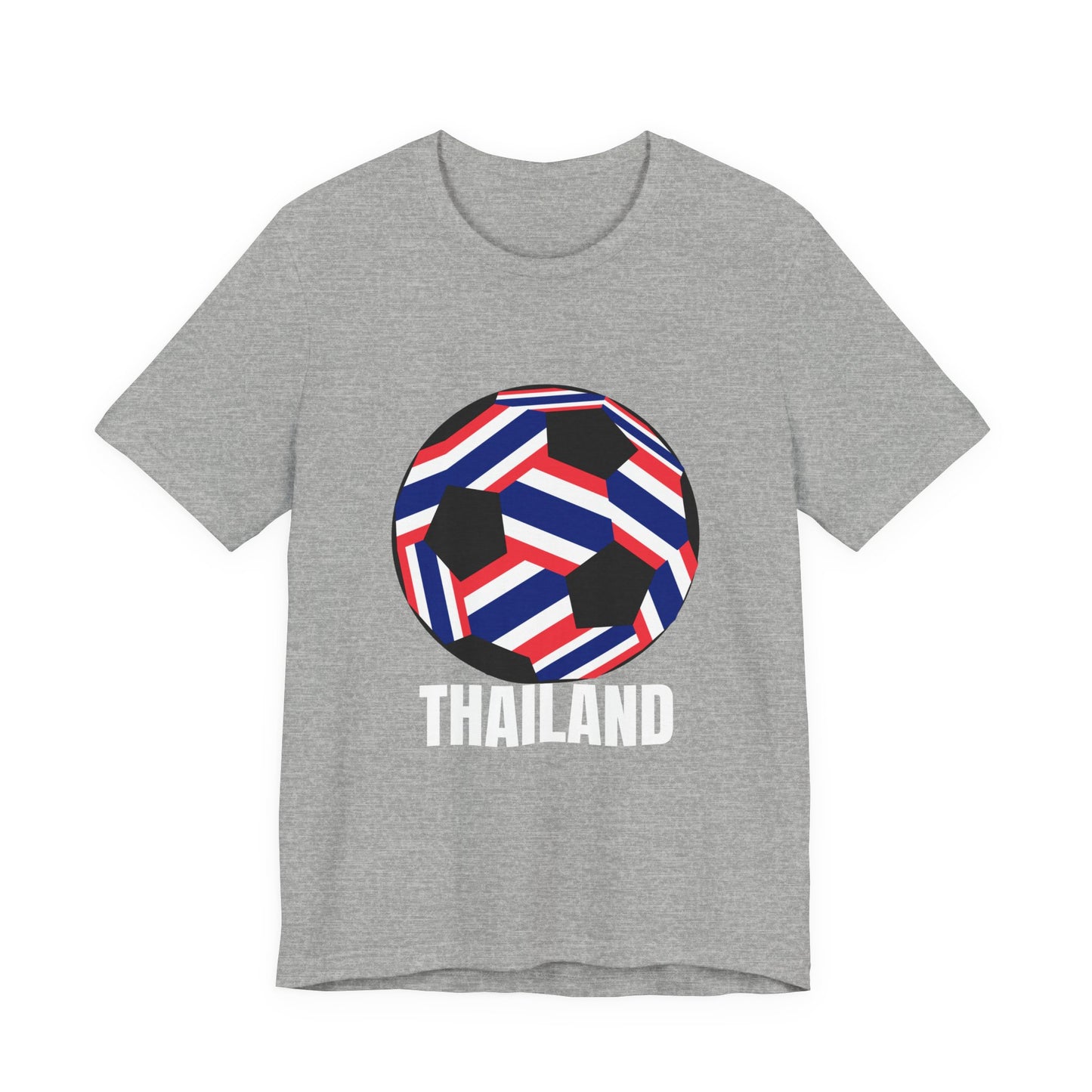 Thailand Fan Specialty Soccer Ball Design T Shirt