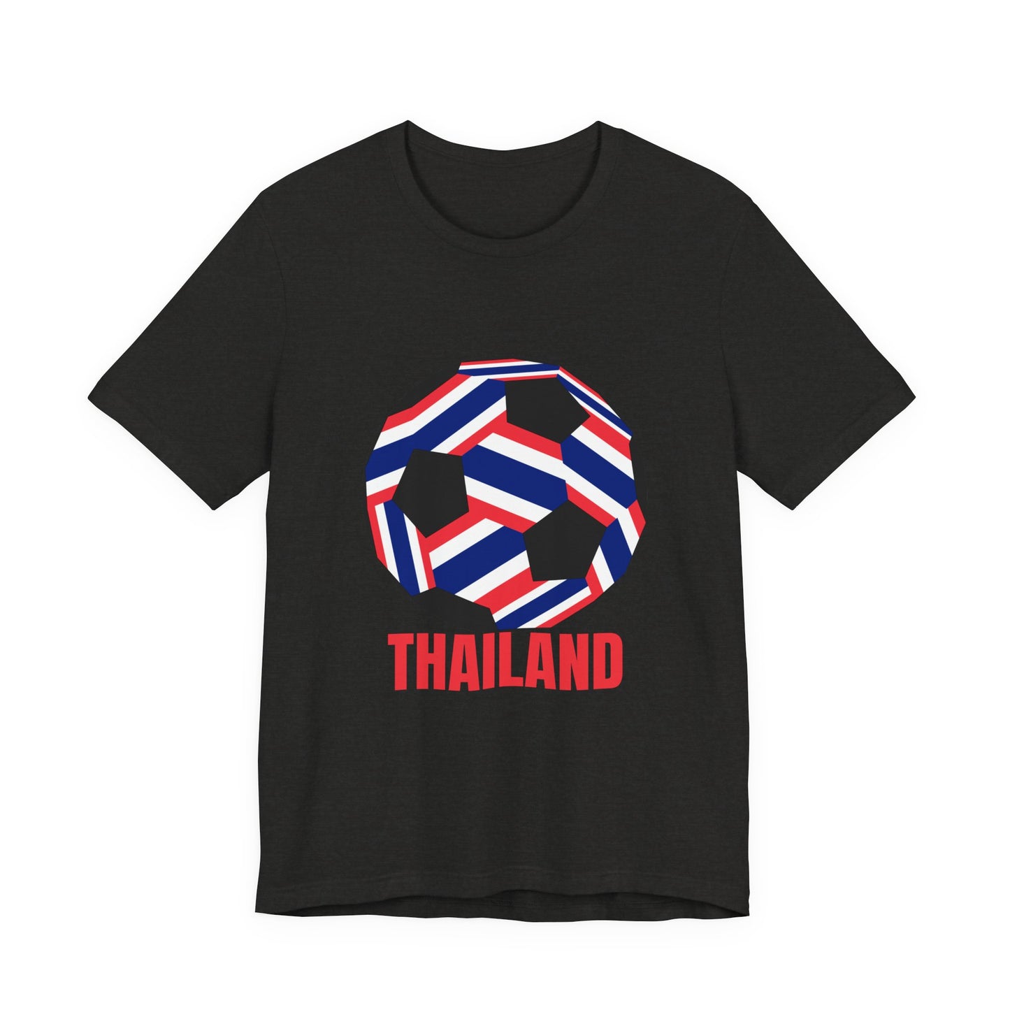 Thailand Fan Specialty Soccer Ball Design T Shirt