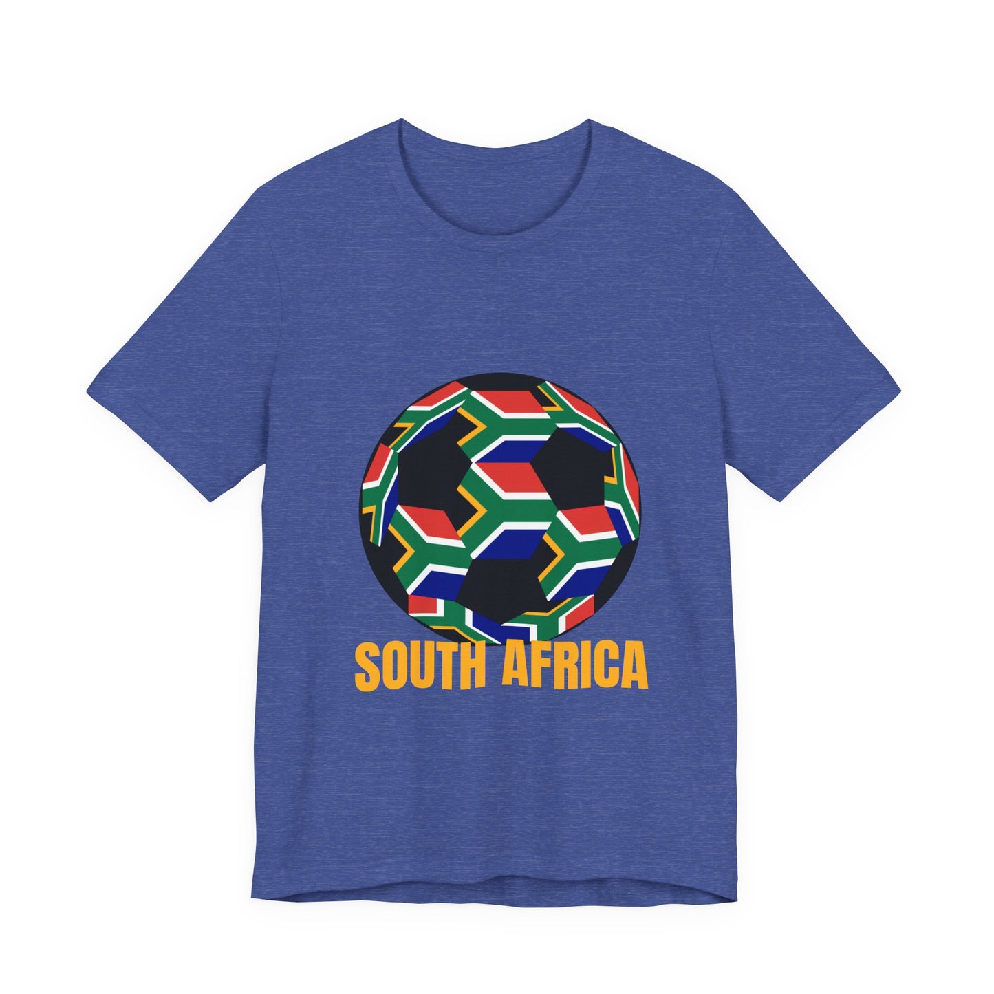 South Africa Fan Specialty Soccer Ball Design T Shirt