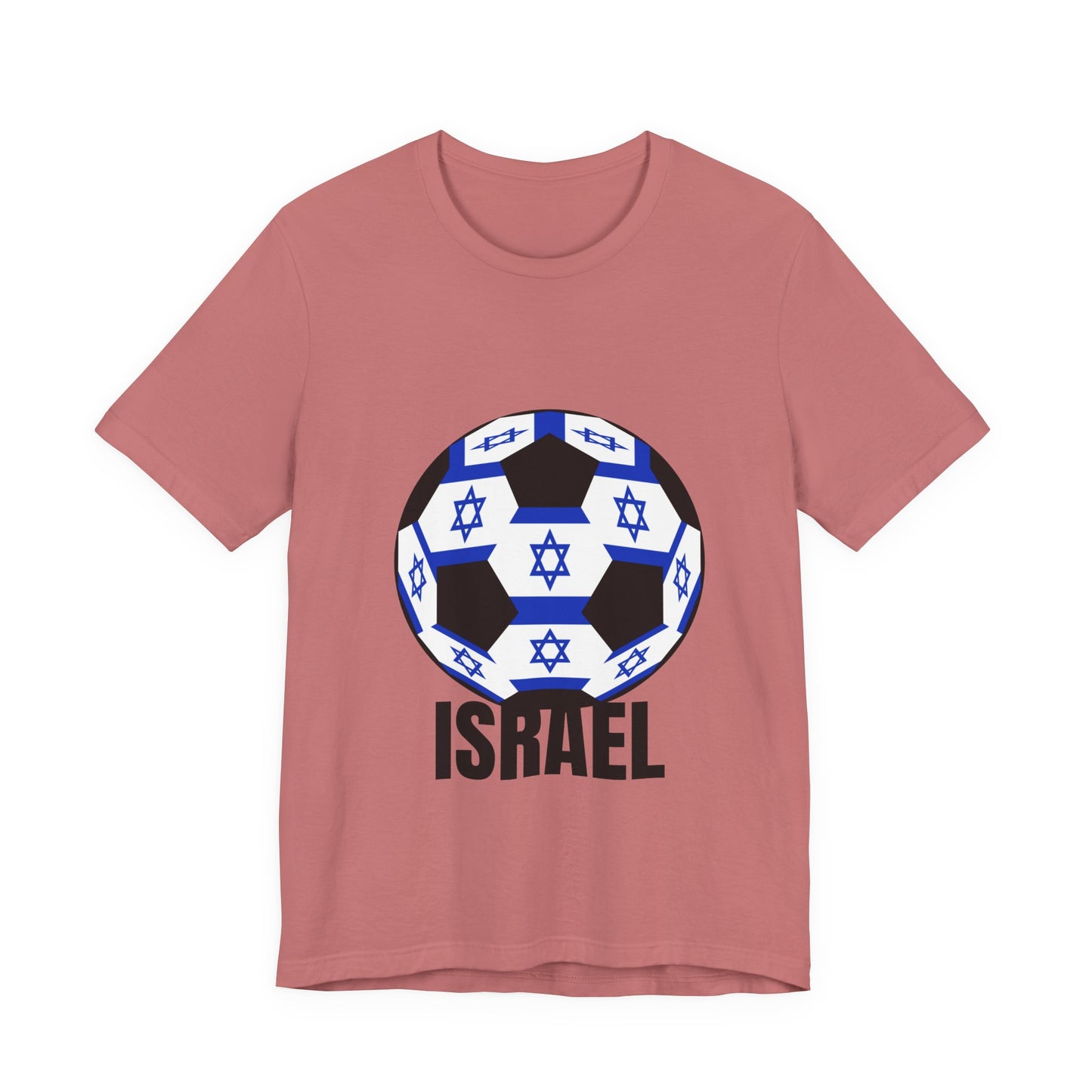 Israel Fan Specialty Soccer Ball Design T Shirt