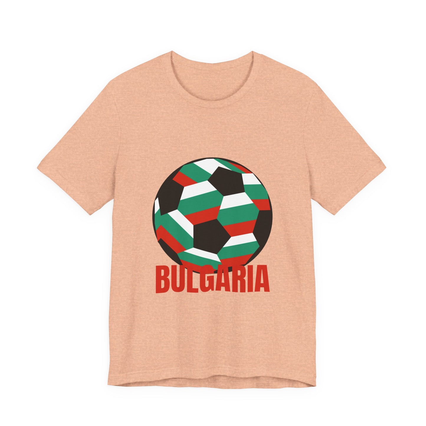 Bulgaria Fan Specialty Soccer Ball Design T Shirt