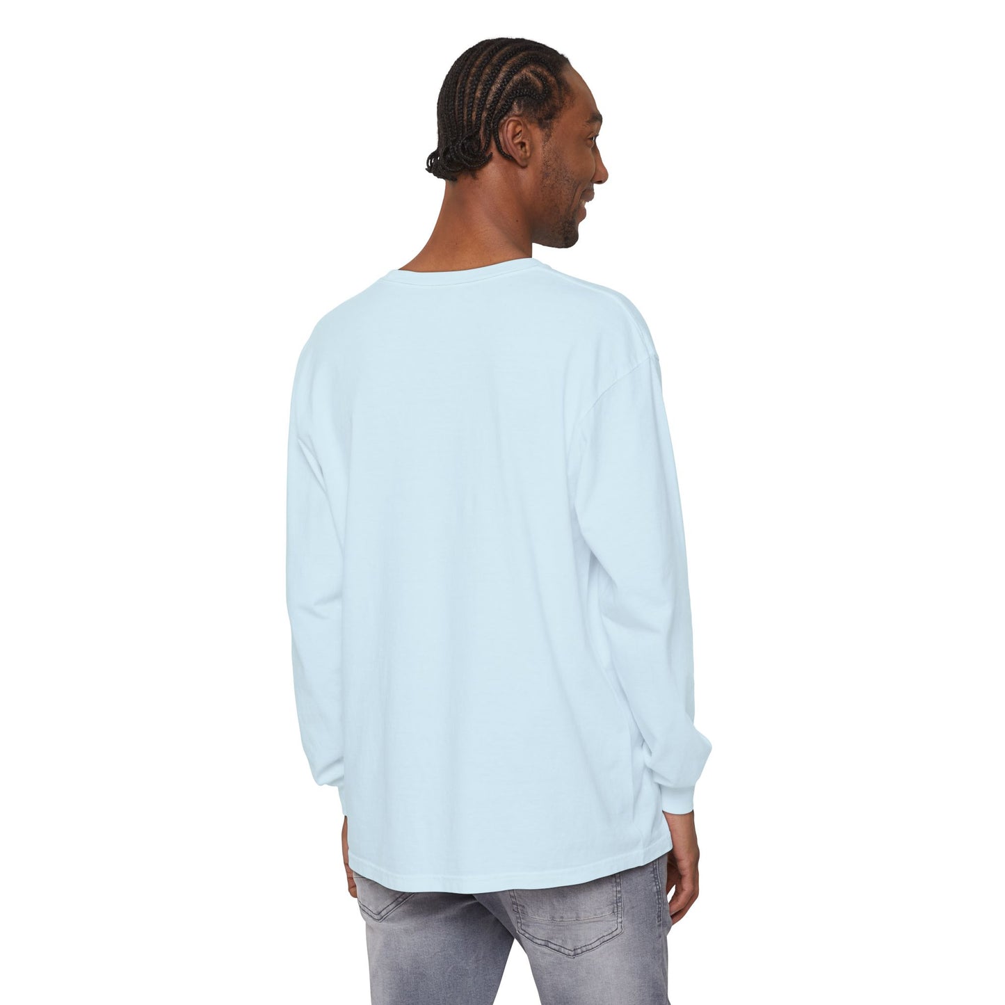 Bahamas Fan Specialty Soccer Ball Design Long Sleeve Tee