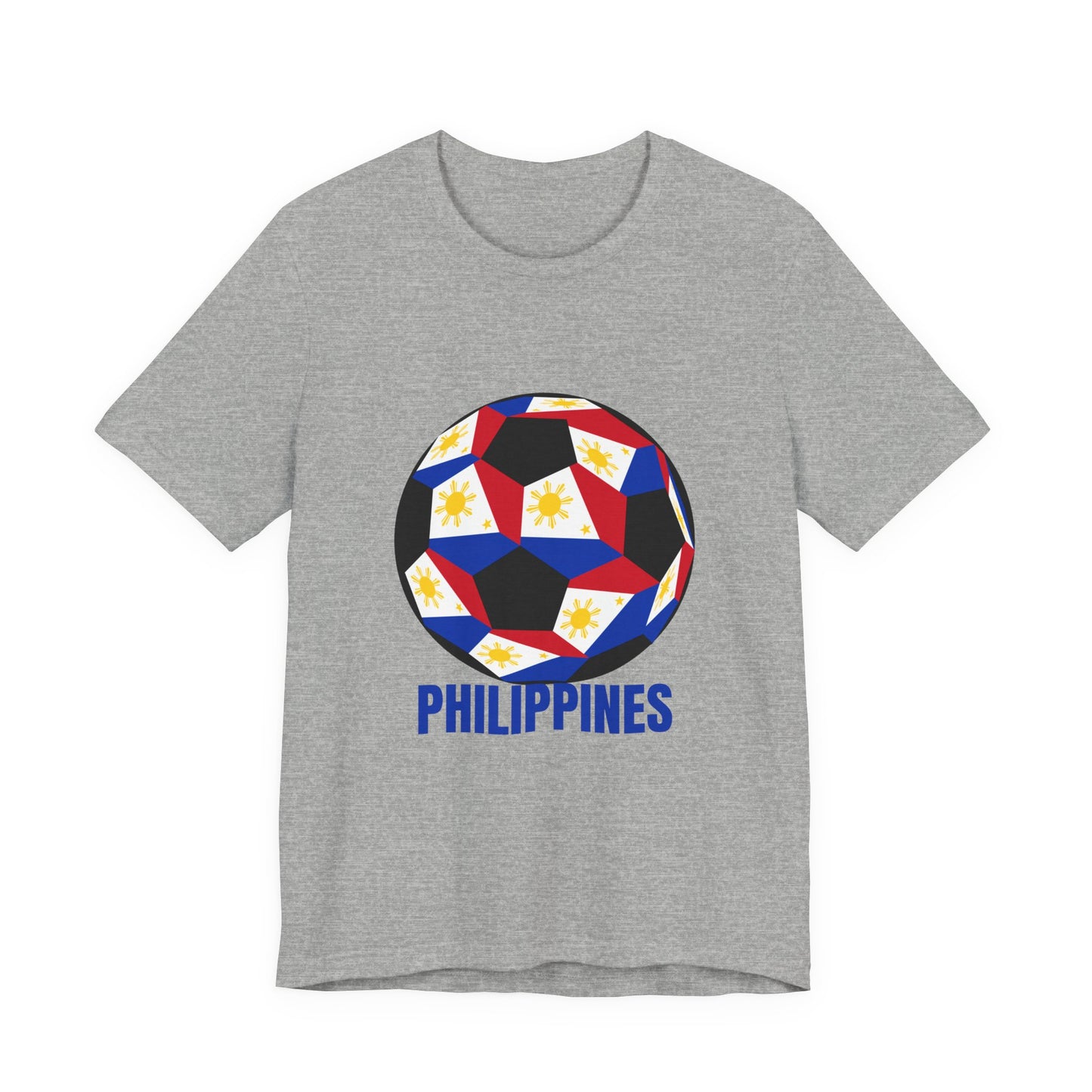 Philippines Fan Specialty Soccer Ball Design T Shirt